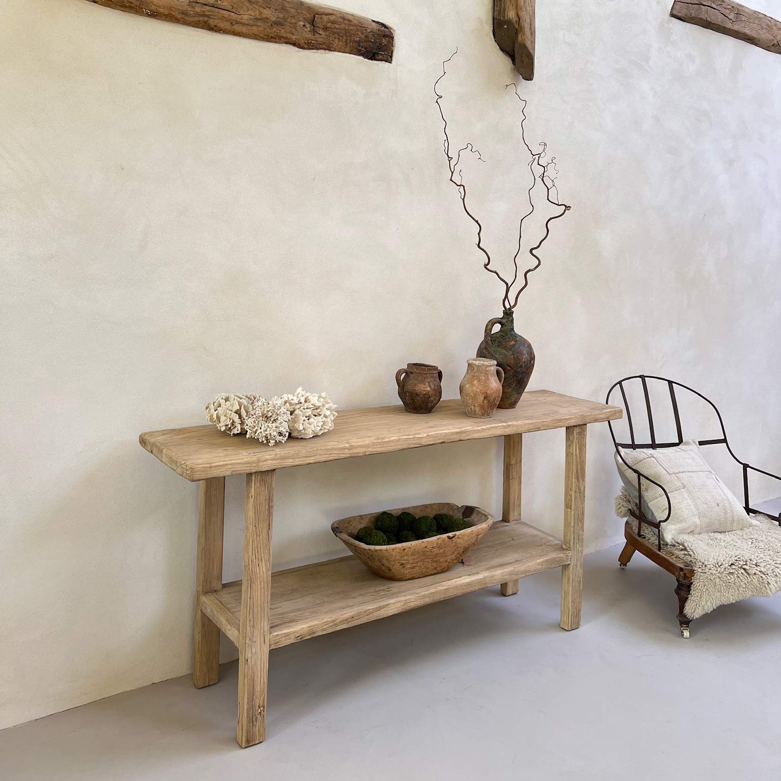 Reclaimed Console table Walberswick - Image 3