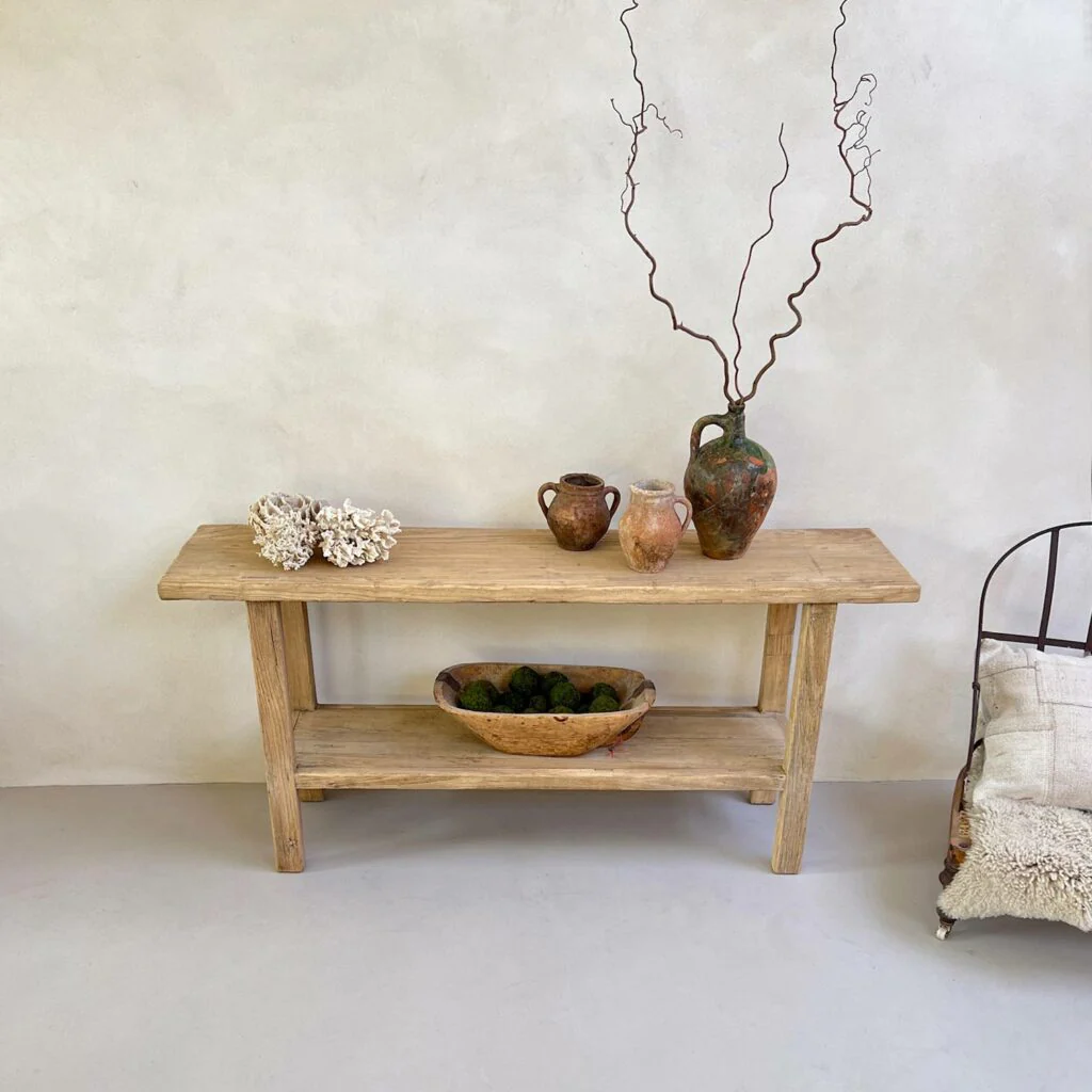 Reclaimed Console table Walberswick - Image 5