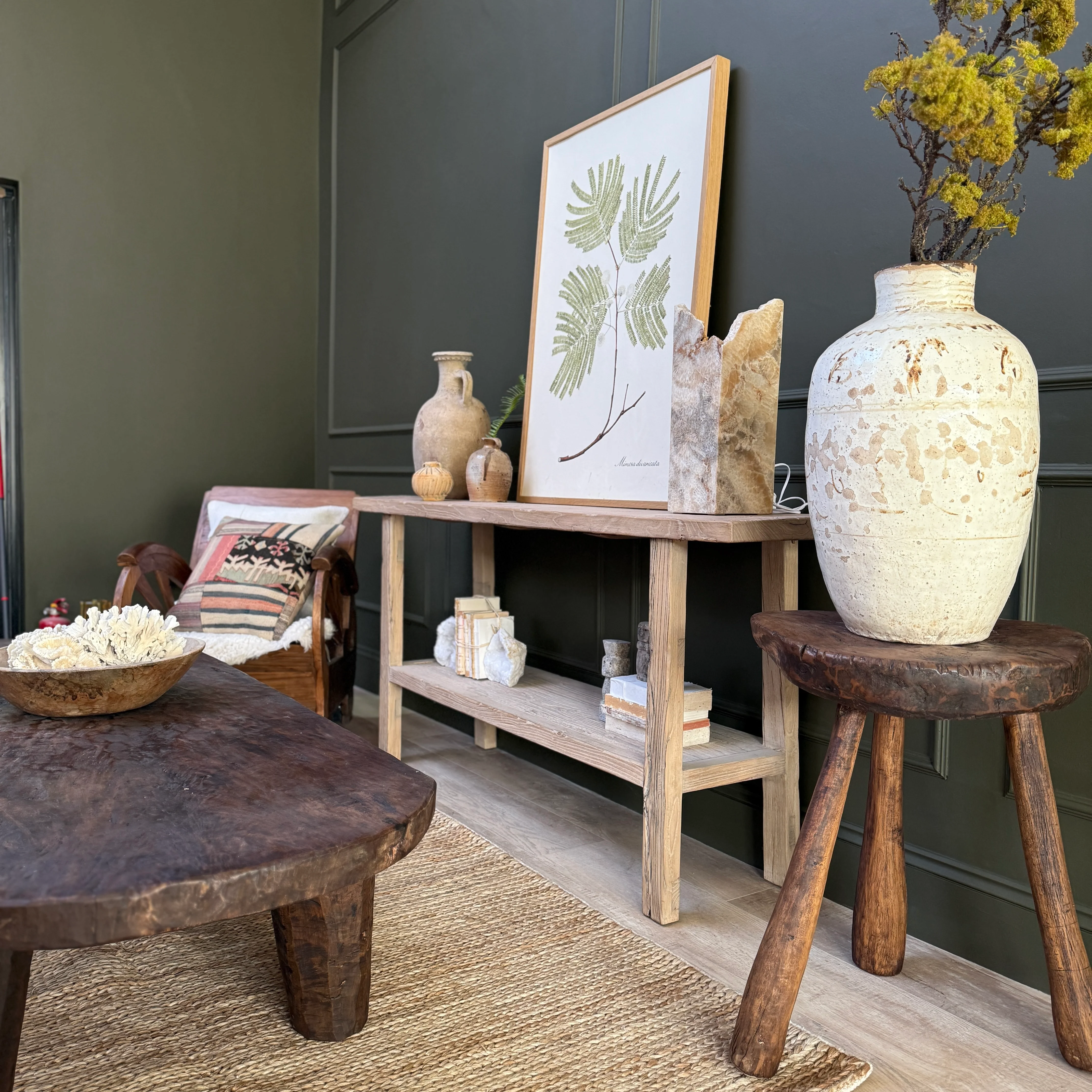 Reclaimed Console table Walberswick - Image 7