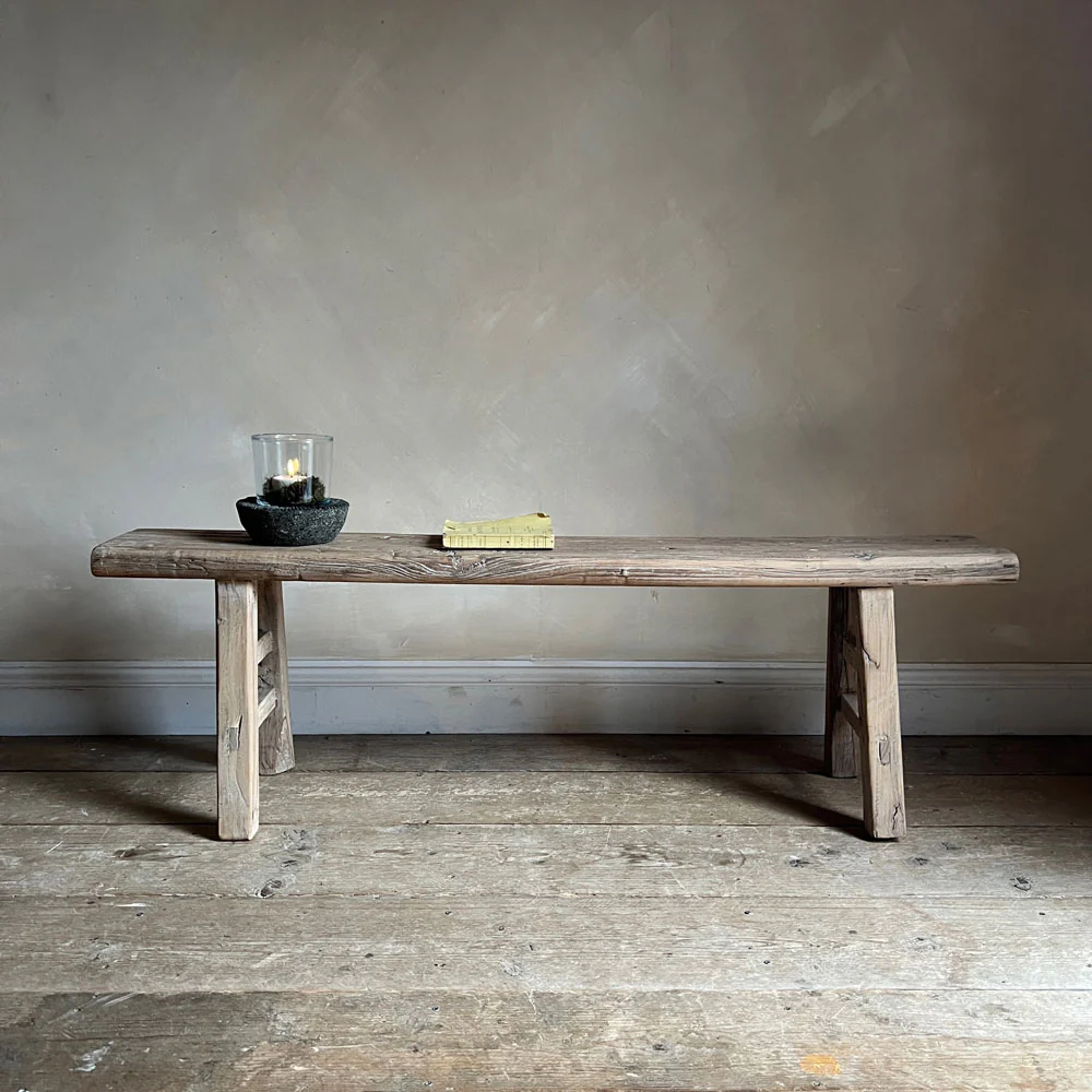 Reclaimed rustic Bench | Greenwich - Image 5