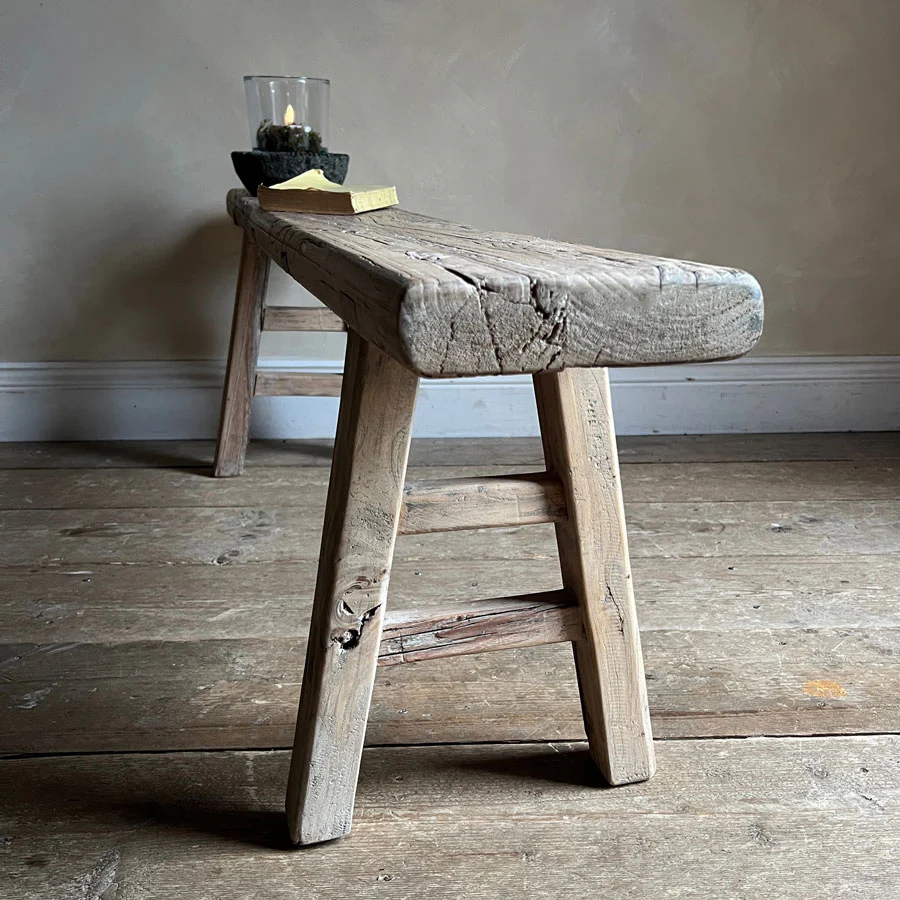 Reclaimed rustic Bench | Greenwich - Image 6