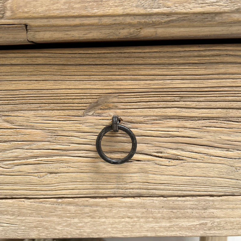 Reclaimed rustic console table | Bosbury - Image 5