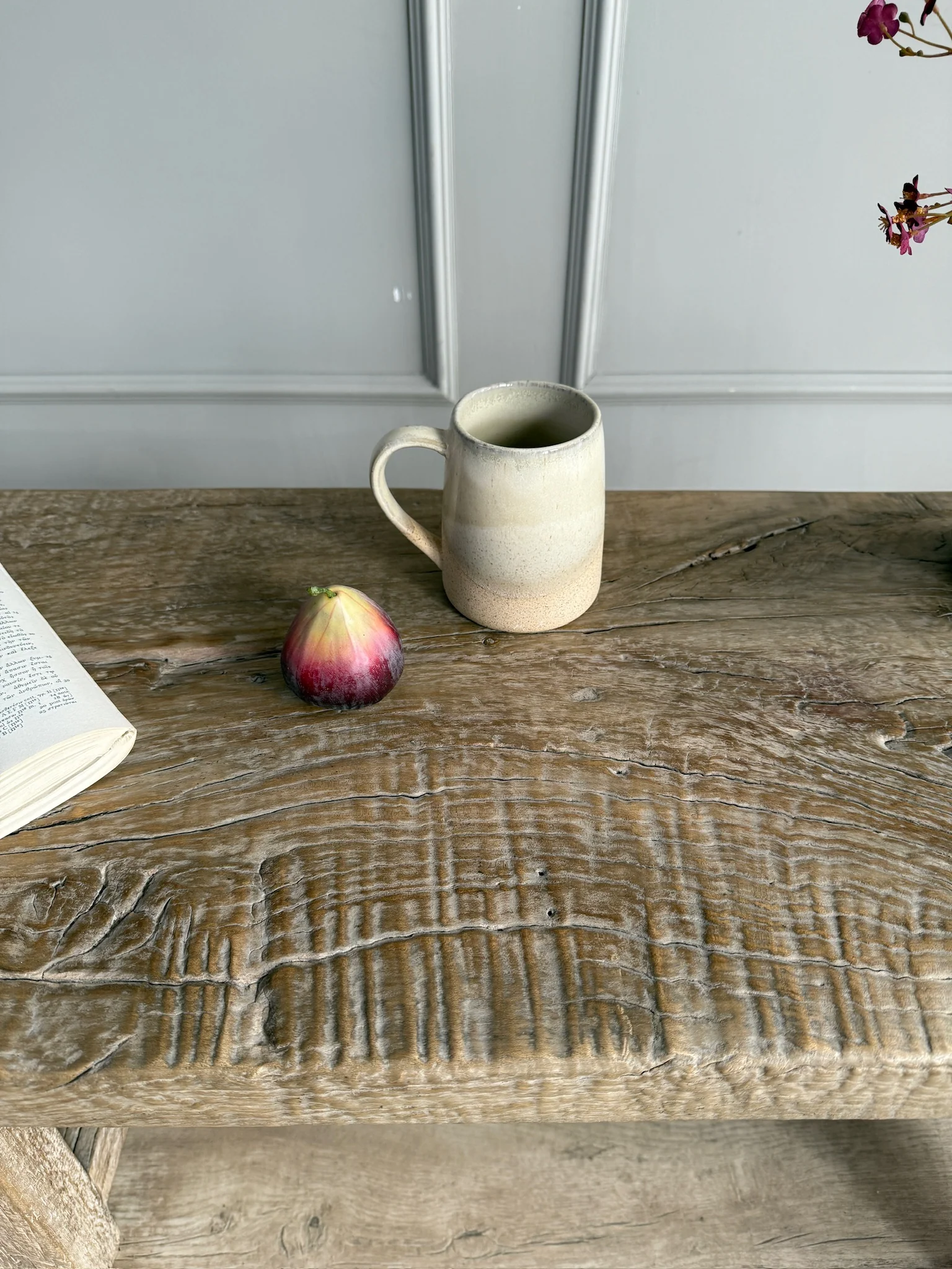 Reclaimed Rustic Elm Bench | Cambridge - Image 12