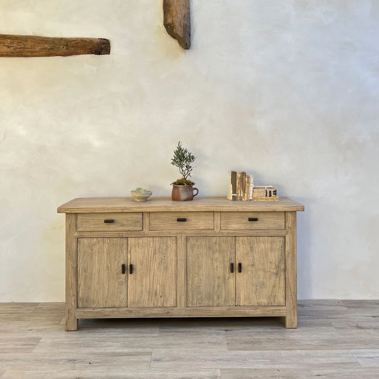 Reclaimed Rustic Elm Sideboard Ashton - Image 5