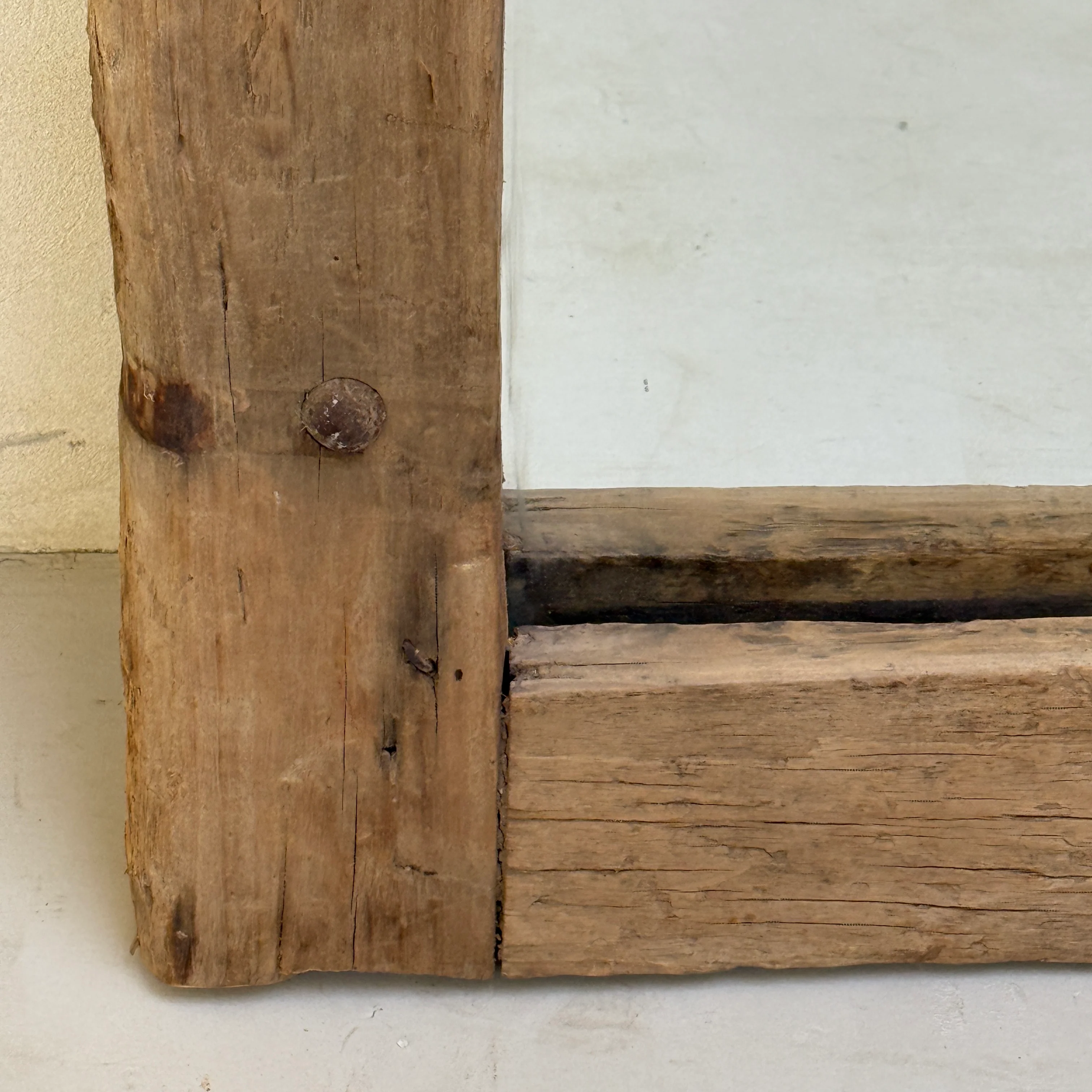 Reclaimed timber mirror | Willow - Image 4