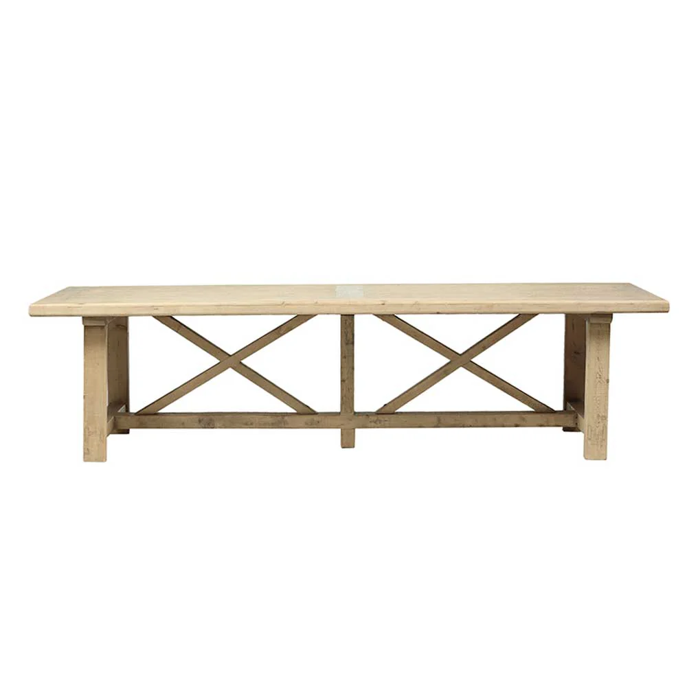 Reclaimed Wood Refectory Table - Image 15