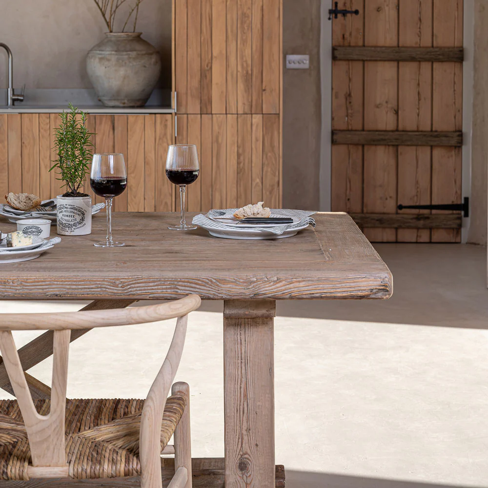 Reclaimed Wood Refectory Table - Image 3