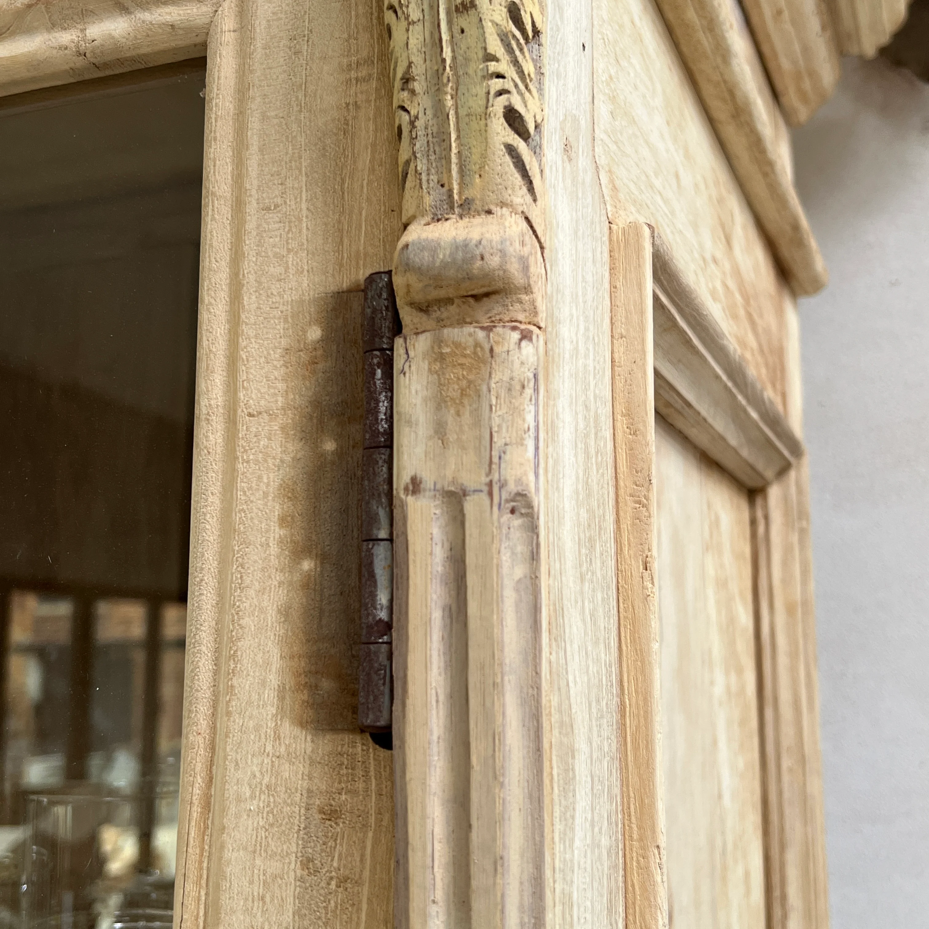 Reclaimed Wooden Glazed Cabinet | Sedilia - Image 18