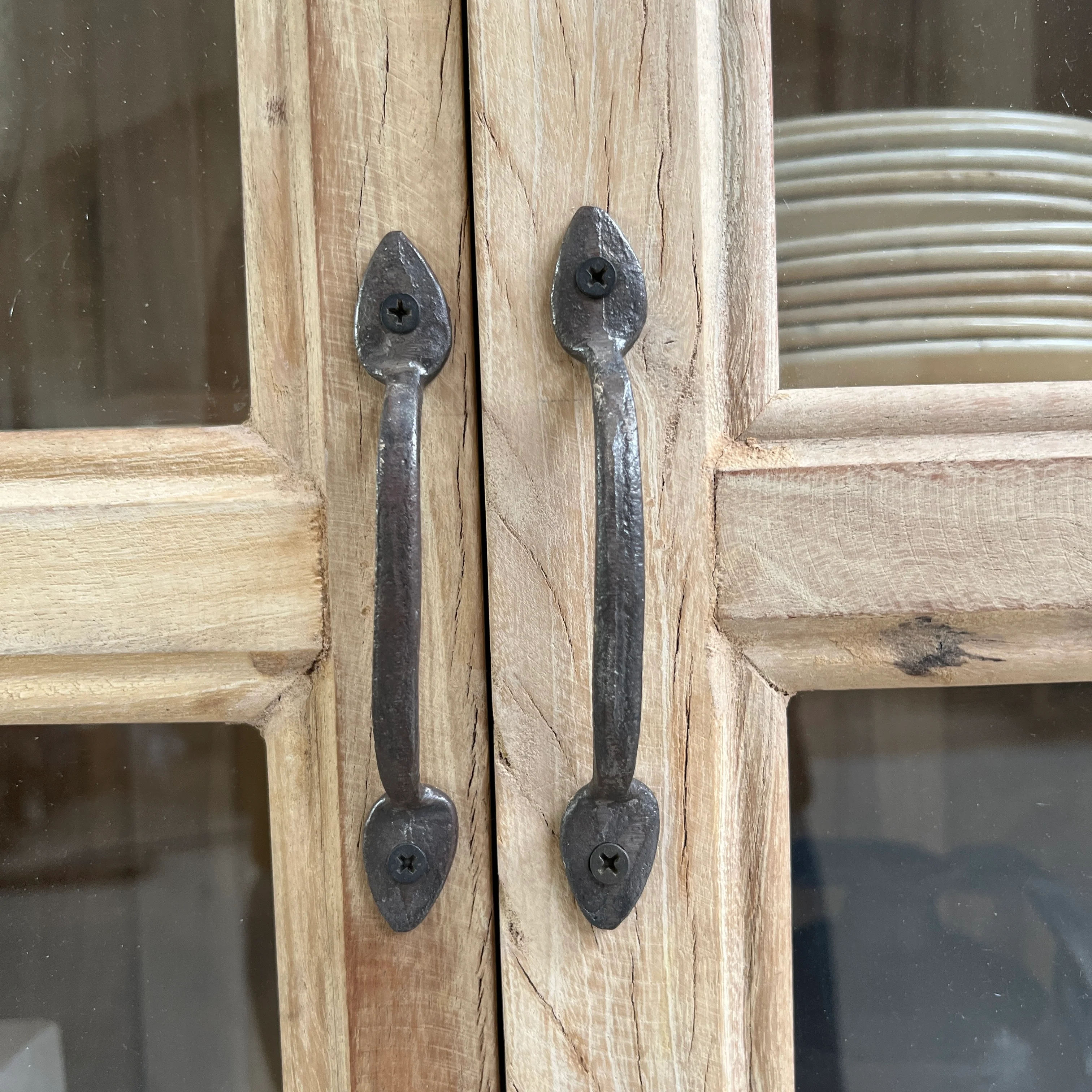 Reclaimed Wooden Glazed Cabinet | Sedilia - Image 19