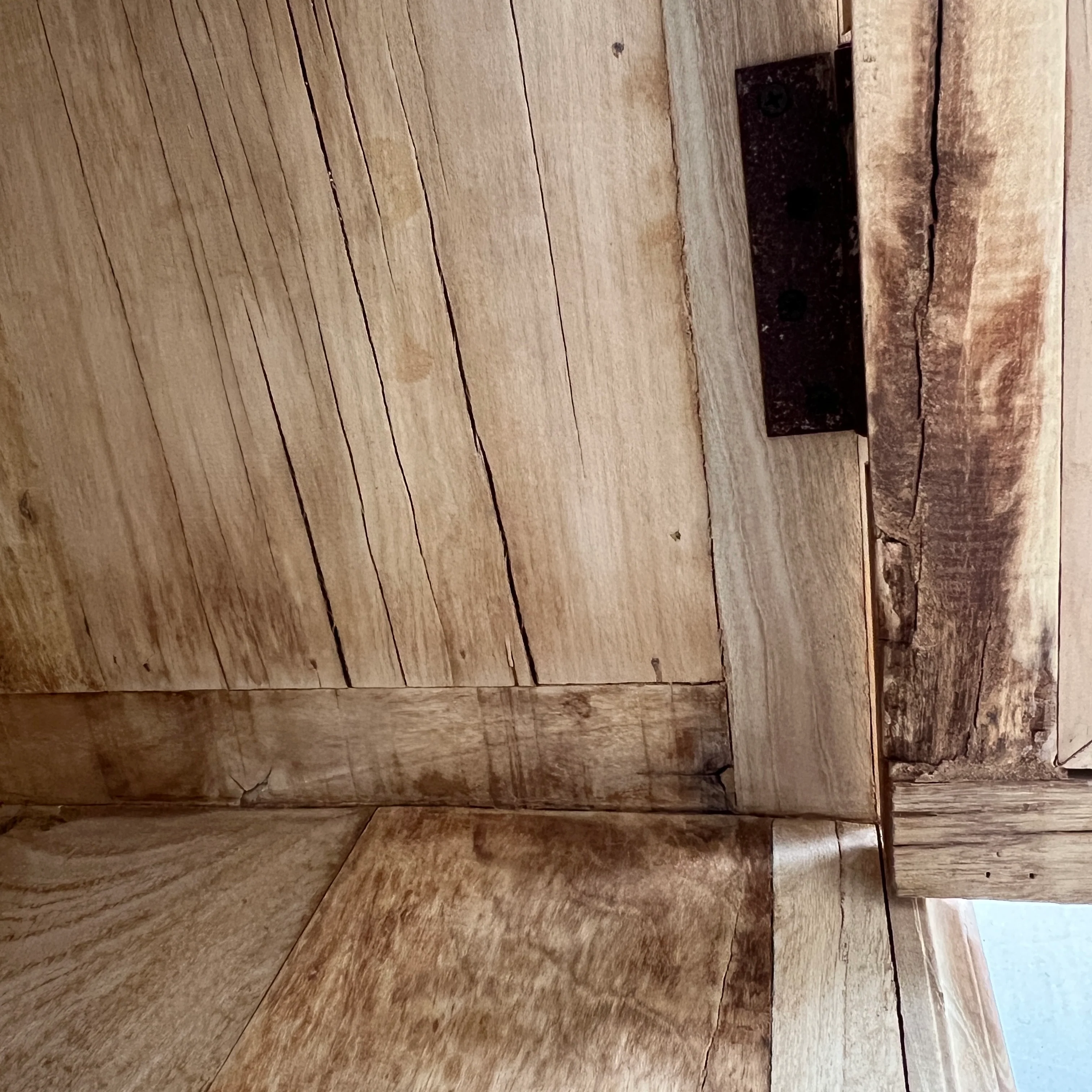 Reclaimed Wooden Glazed Cabinet | Sedilia - Image 4