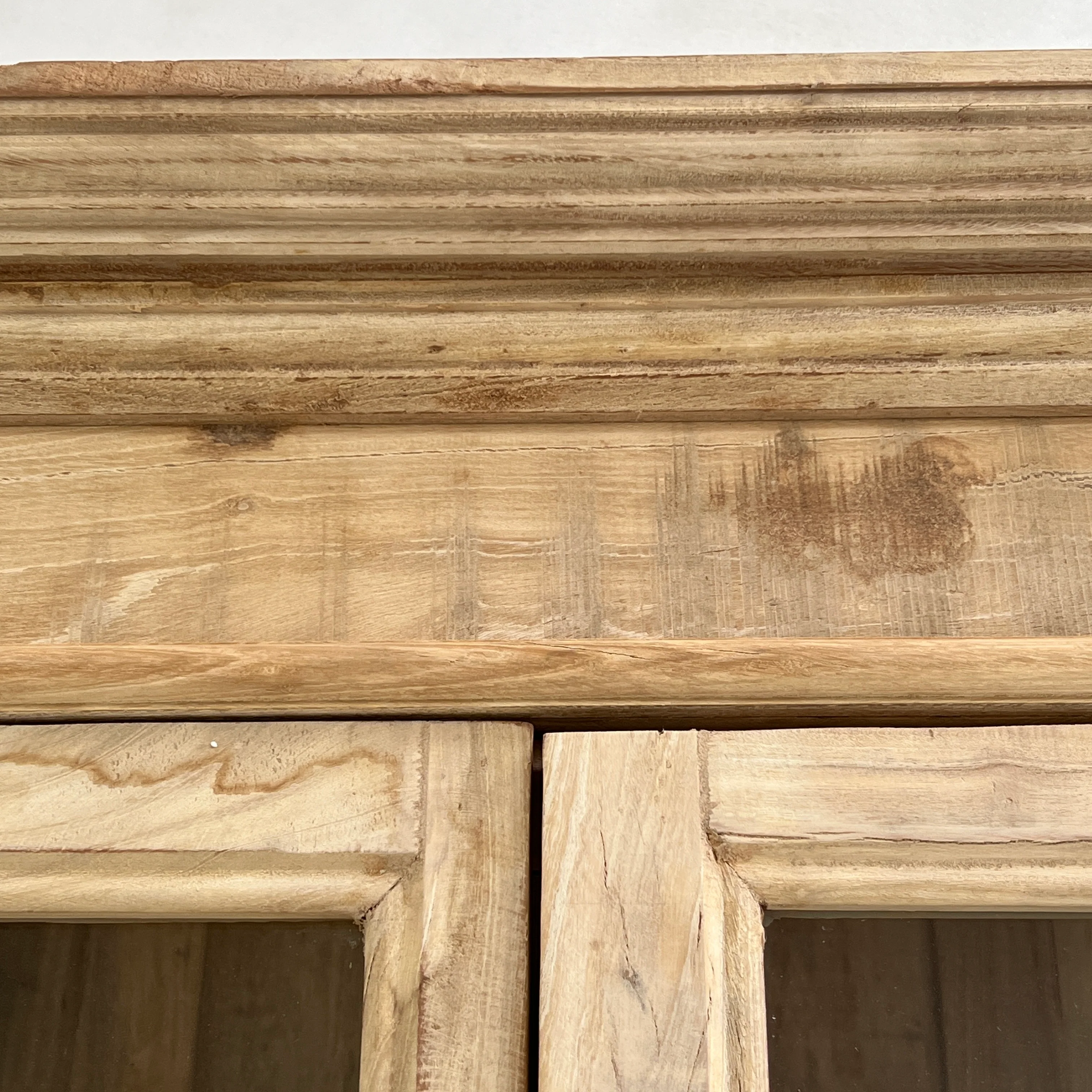 Reclaimed Wooden Glazed Cabinet | Sedilia - Image 8