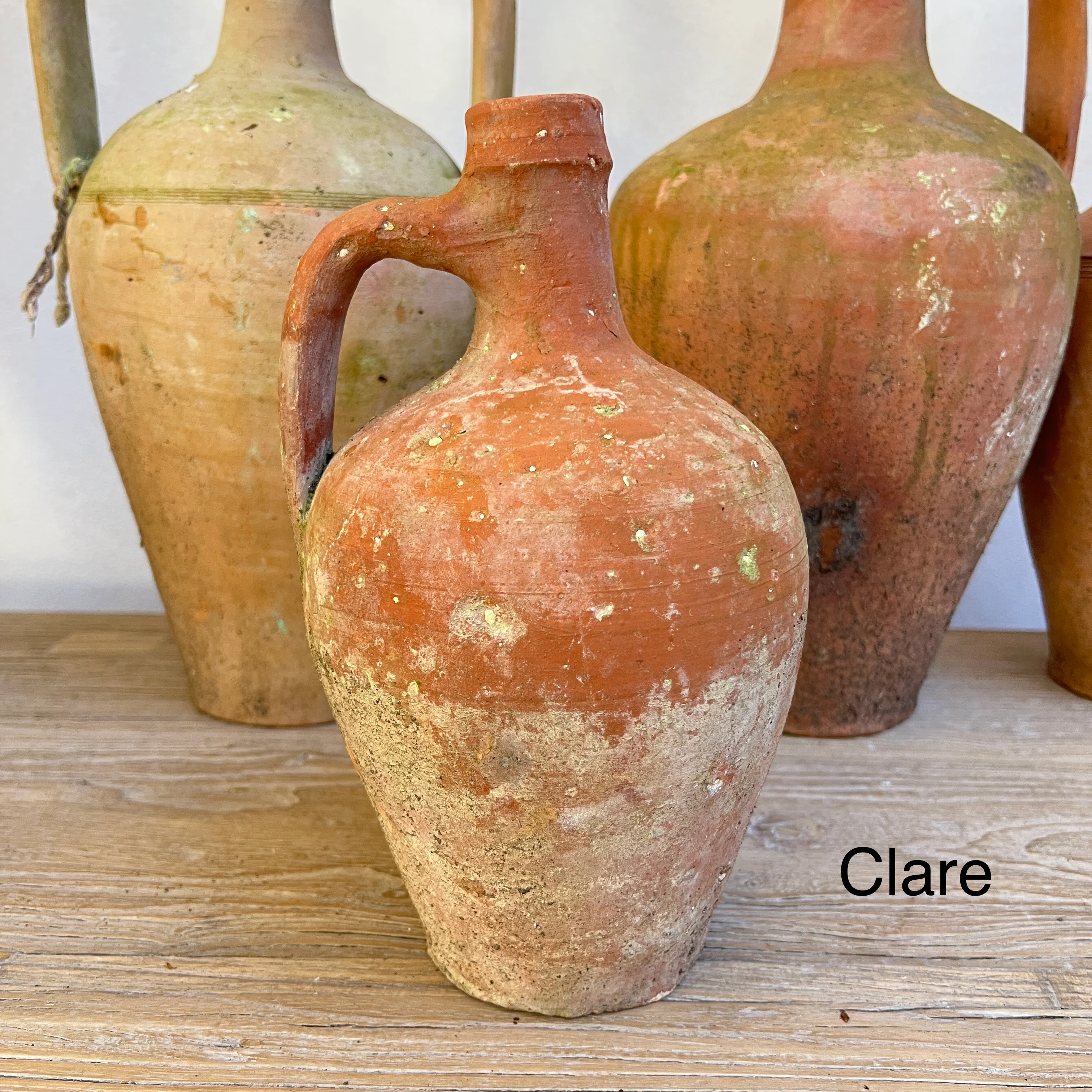 Rustic Antique Terracotta Amphoras - Image 10