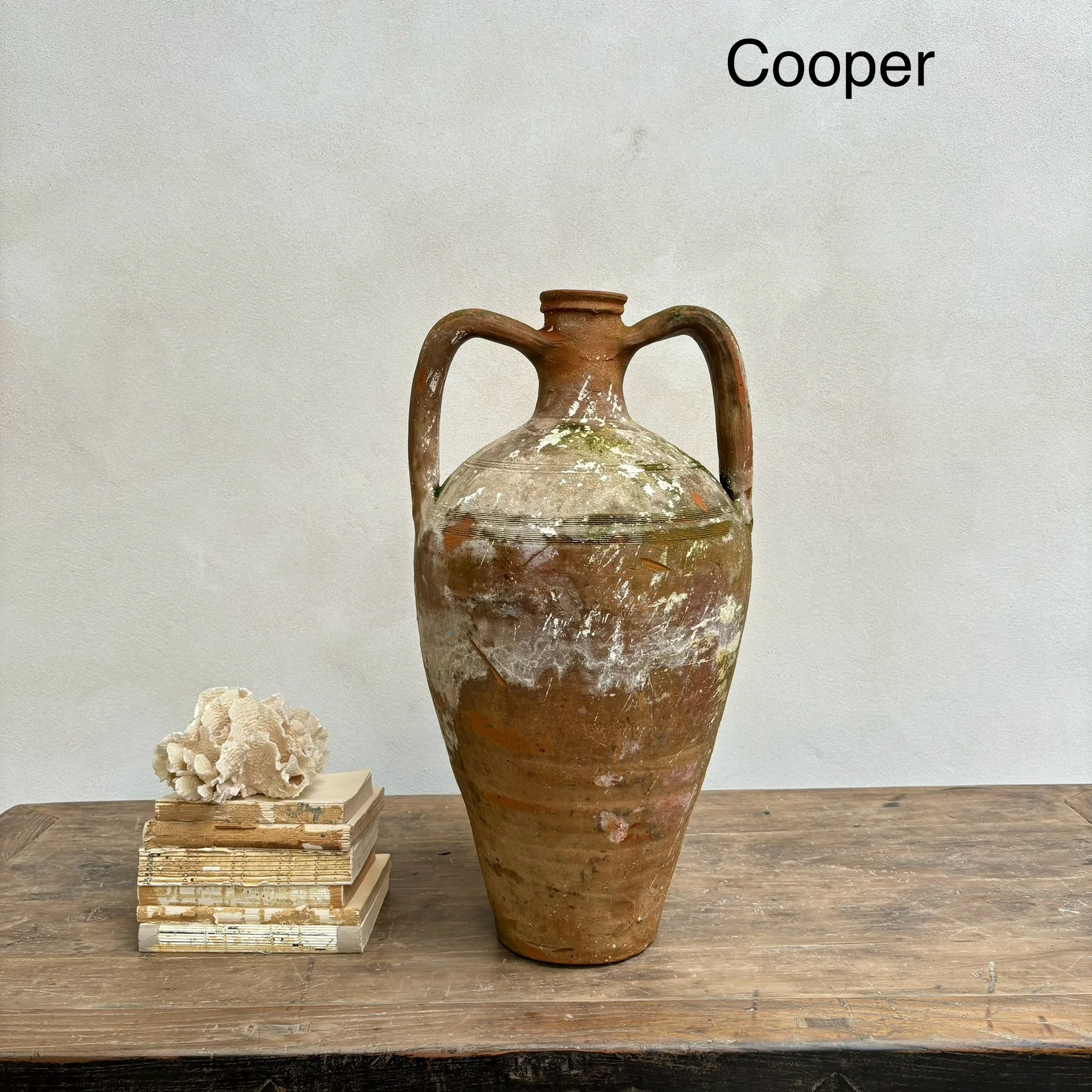 Rustic Antique Terracotta Amphoras - Image 2