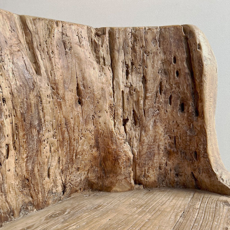 Rustic large tree trunk chair | Hercules - Image 3