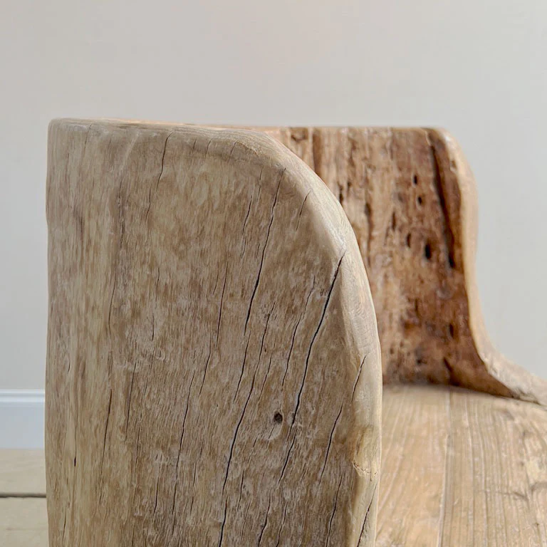 Rustic large tree trunk chair | Hercules - Image 4