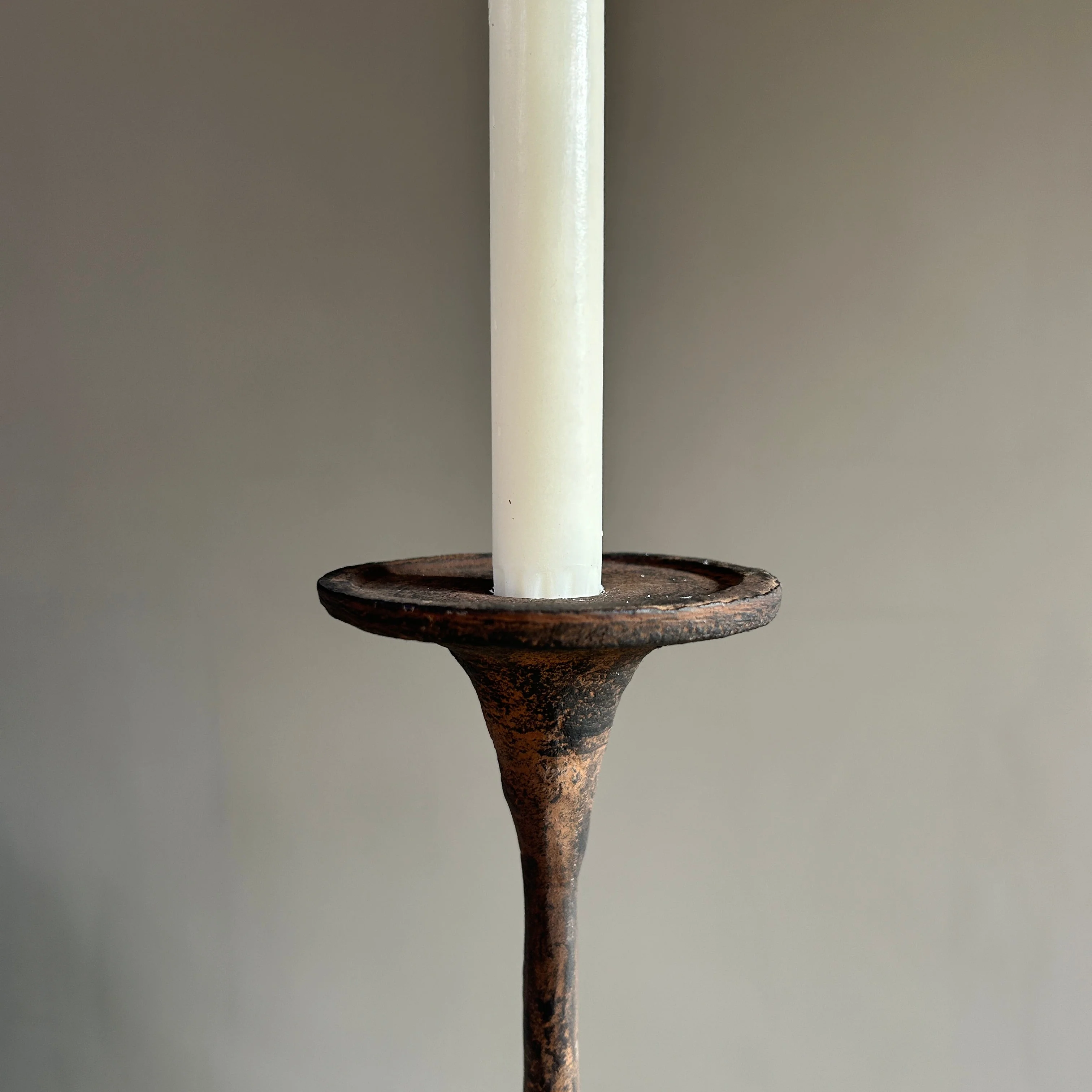 Rustic Metal Candle Holder | Yasmin - Image 5
