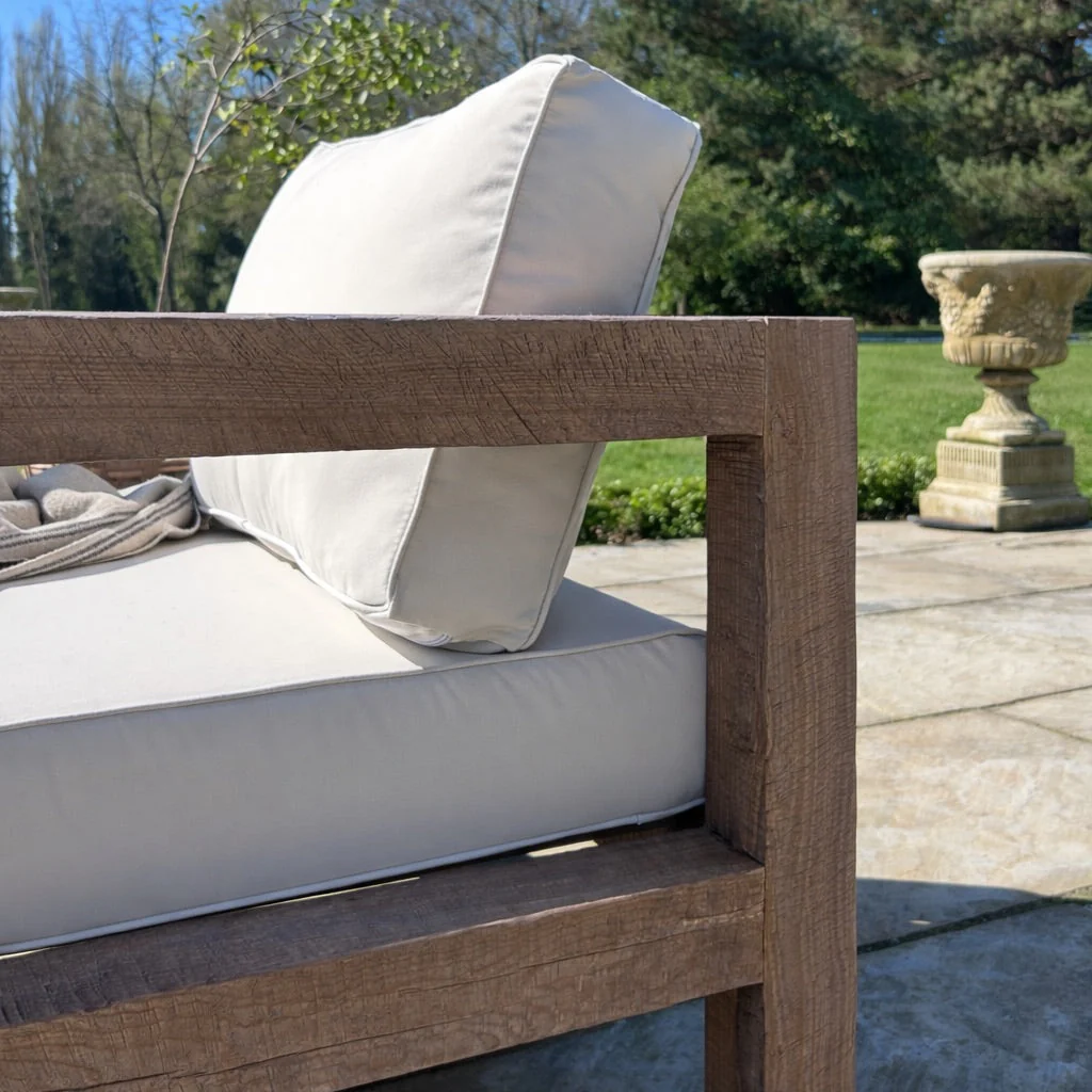 Rustic Wood Outdoor Seating - Image 12