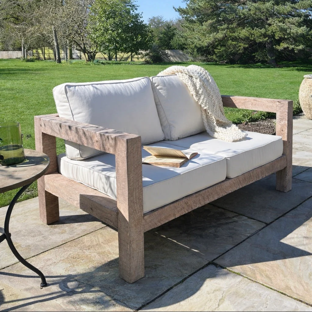 Rustic Wood Outdoor Seating - Image 5