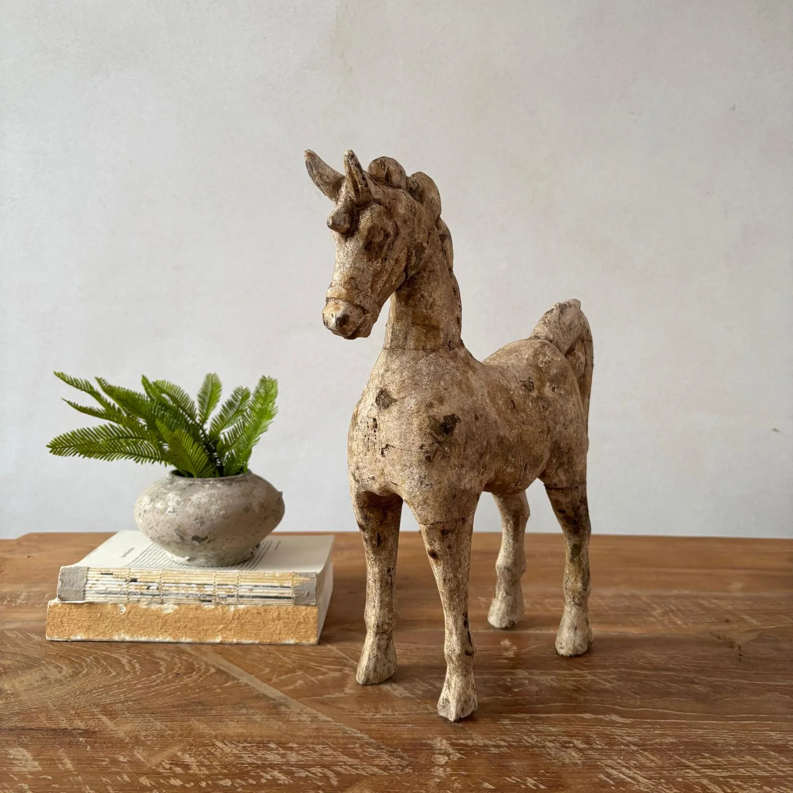 Rustic Primitive Wooden Horse | Atlas - Image 2