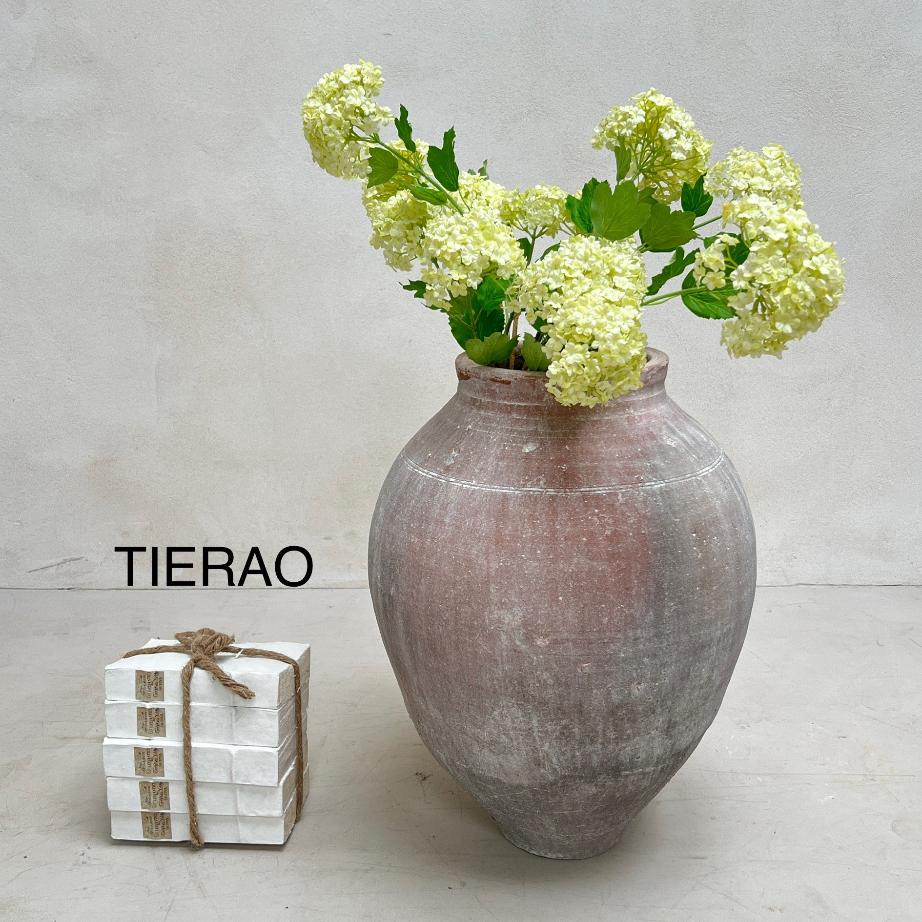 Rustic White Medium Urns - Image 8