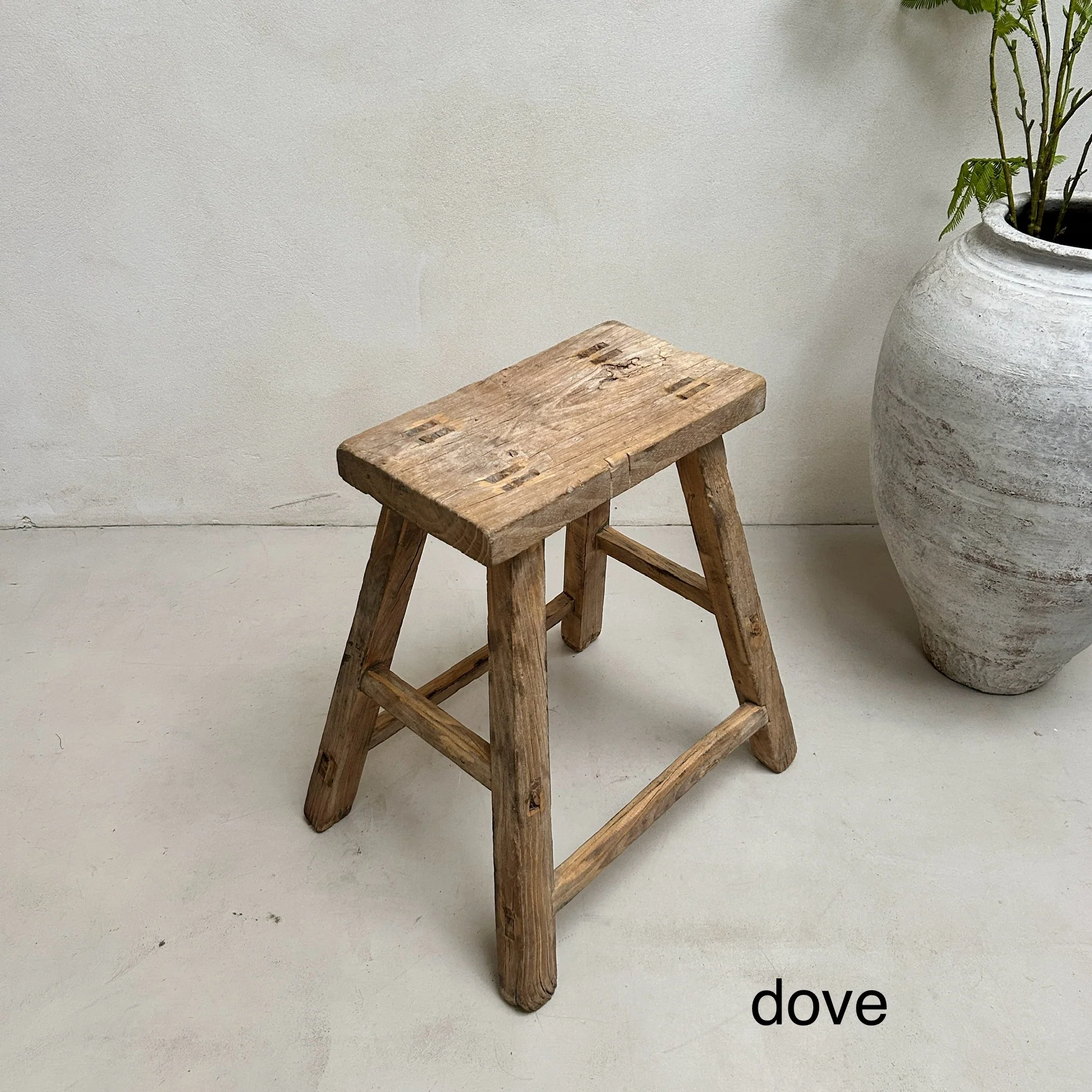 Rustic Wood Antique Stool (select from photo) - Image 11