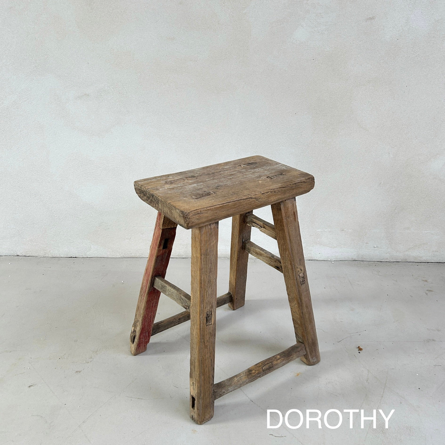 Rustic Wood Antique Stool (select from photo) - Image 13
