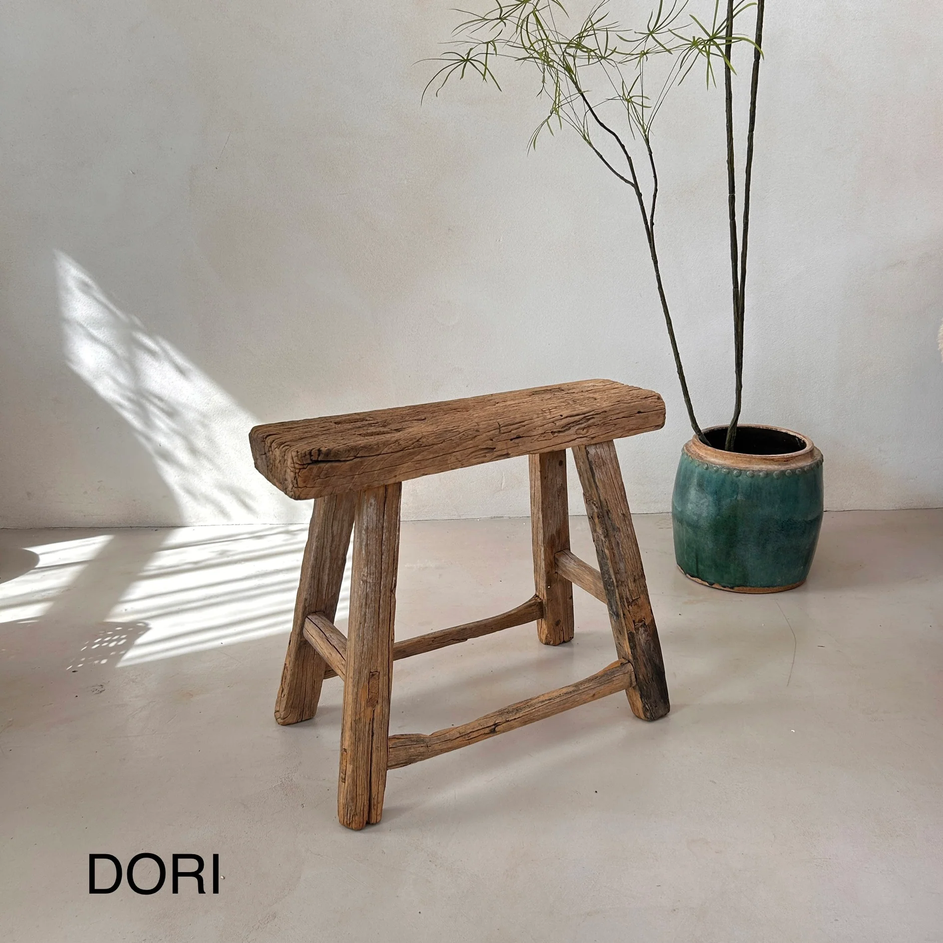 Rustic Wood Antique Stool (select from photo) - Image 14