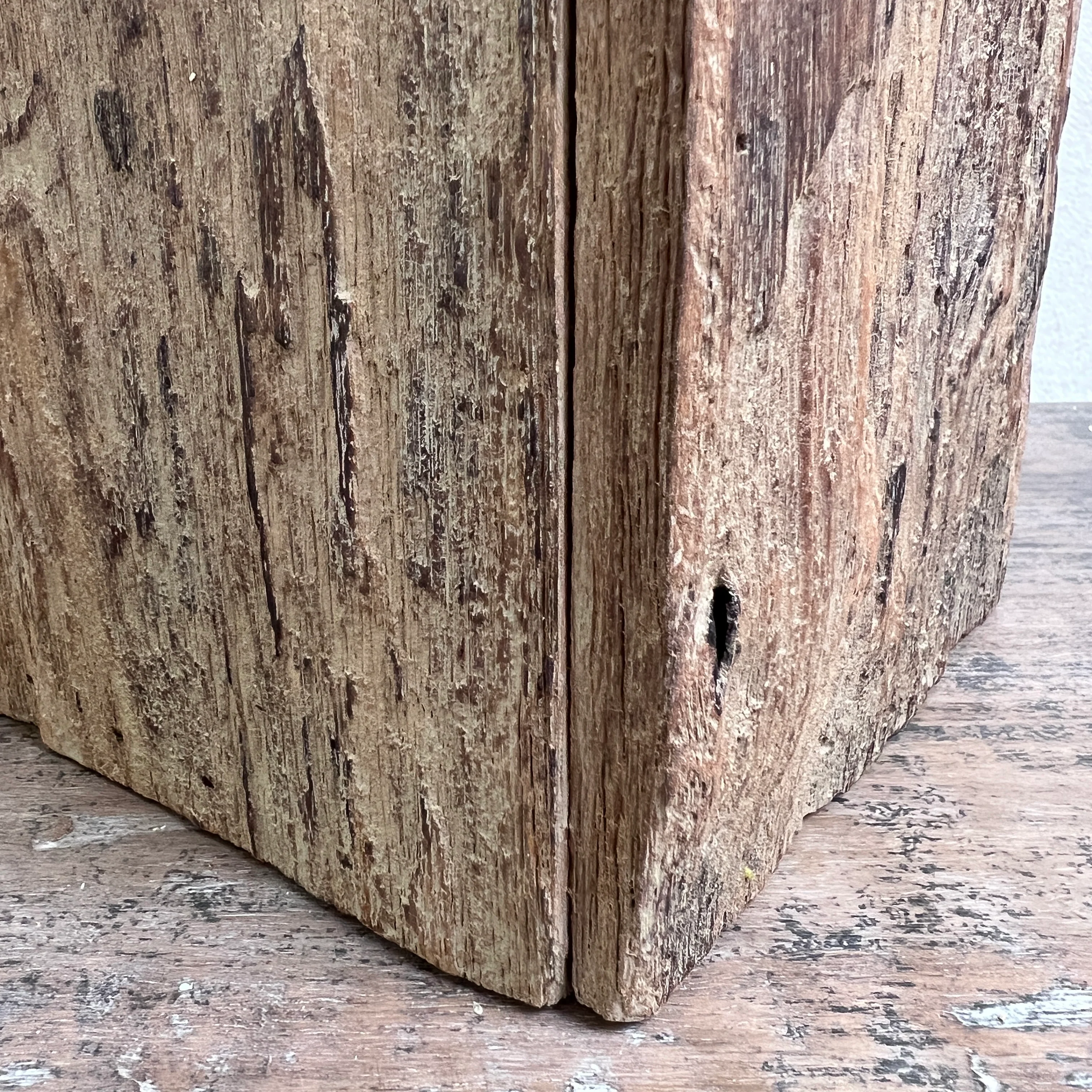 Rustic Wooden Lamp Base - Image 7