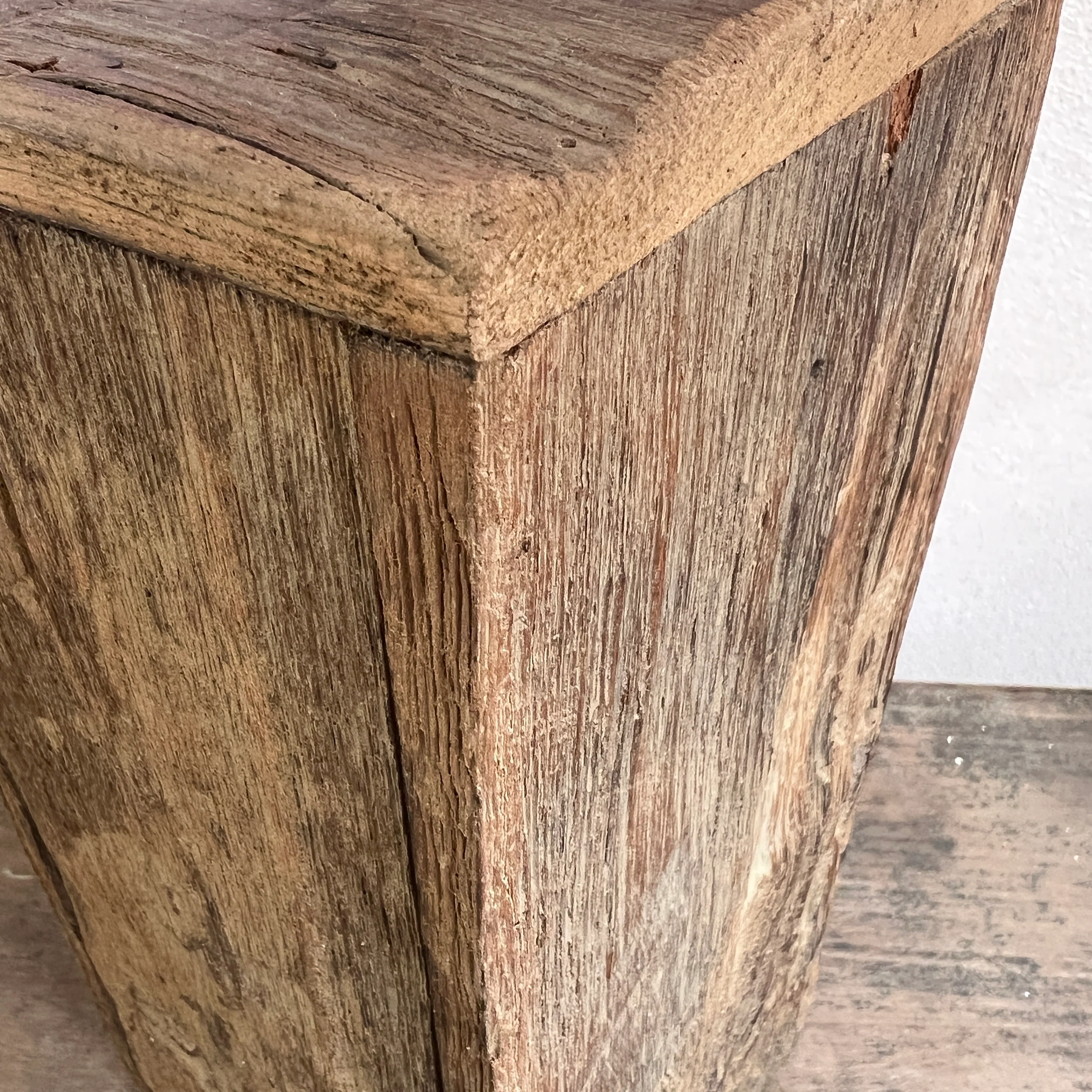 Rustic Wooden Lamp Base - Image 8