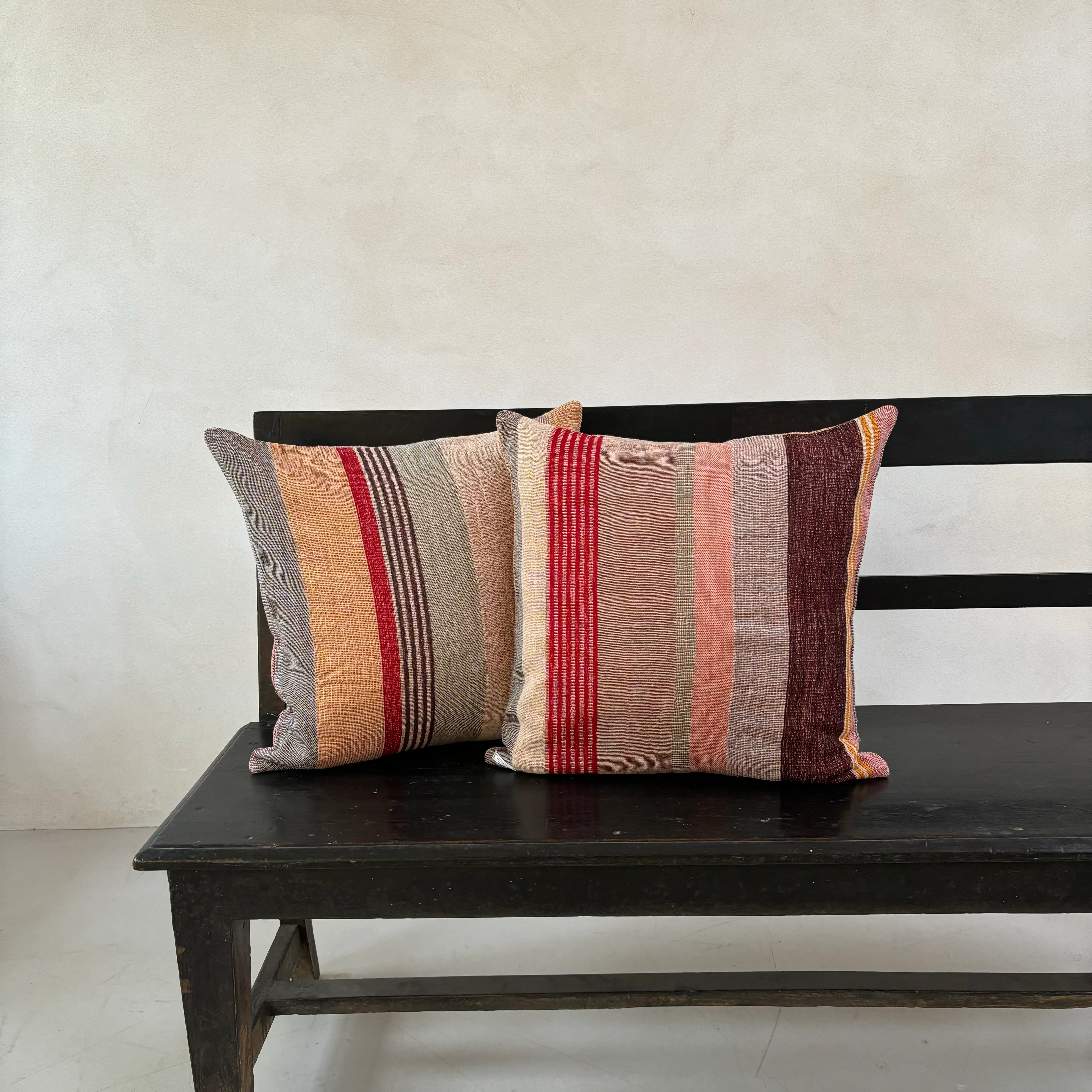 Silk and Wool Cushion 50 x 50cm | Autumn - Image 2