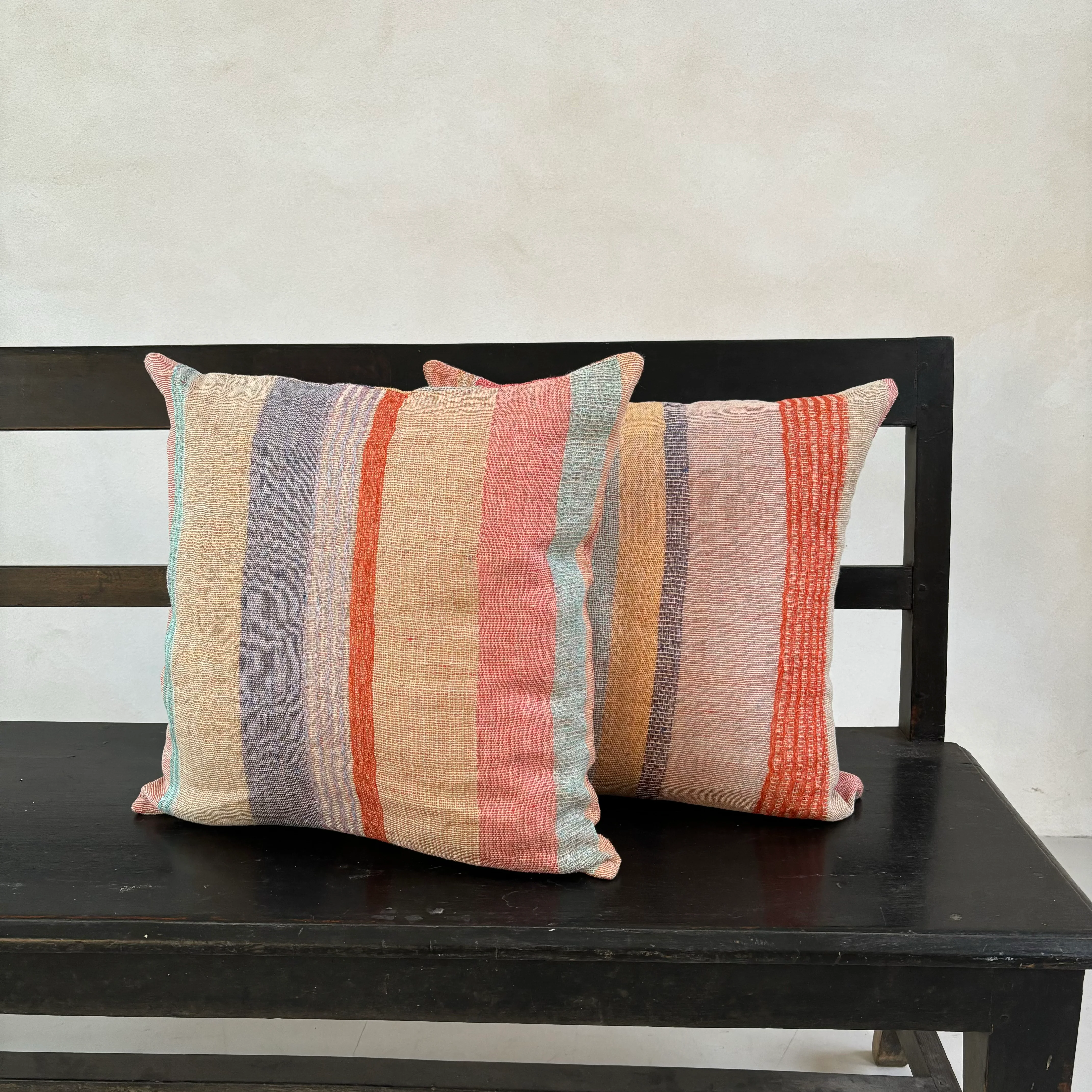 Silk and Wool Cushion 50 x 50cm | Equinox - Image 2