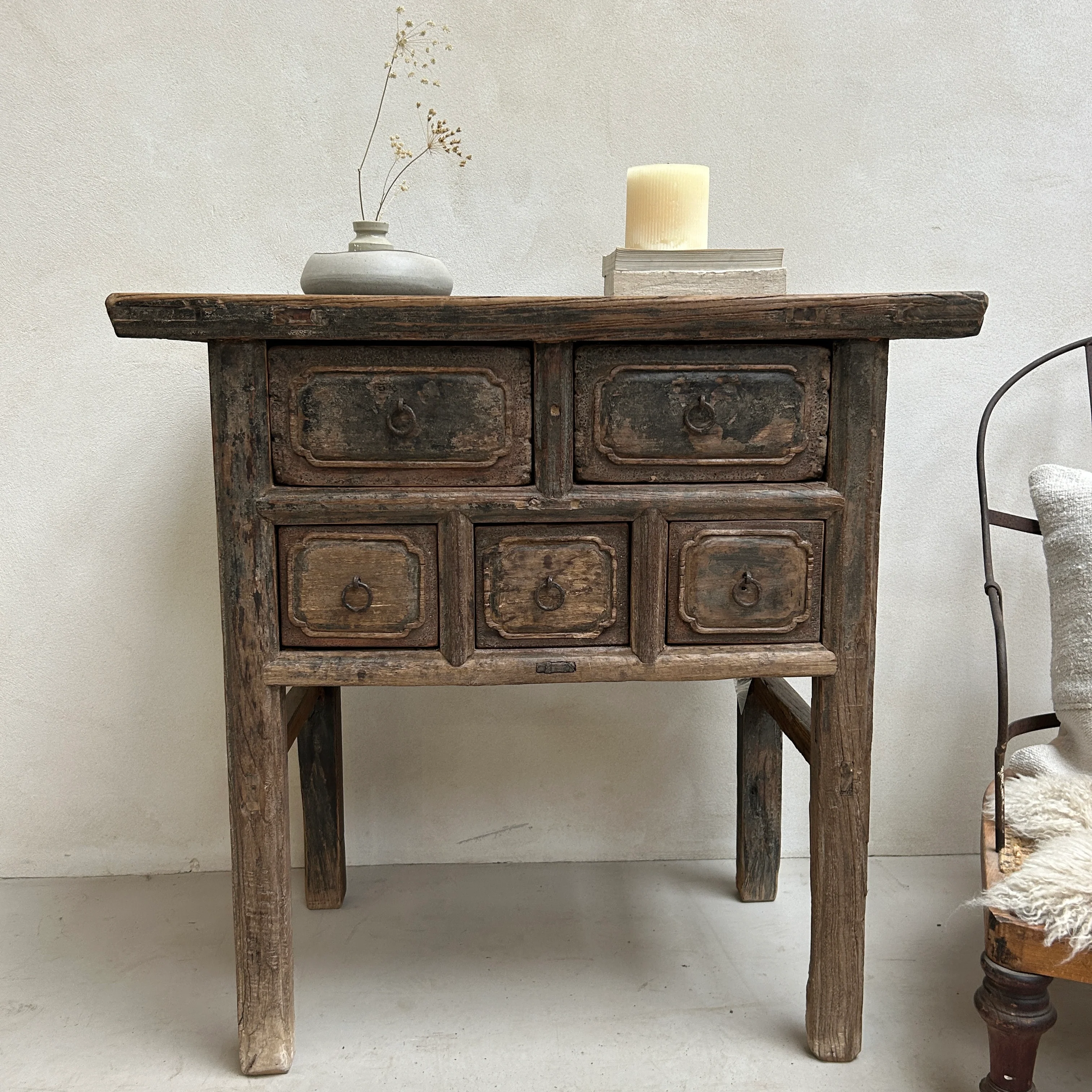 Small Antique Console Table | Charbury - Image 2