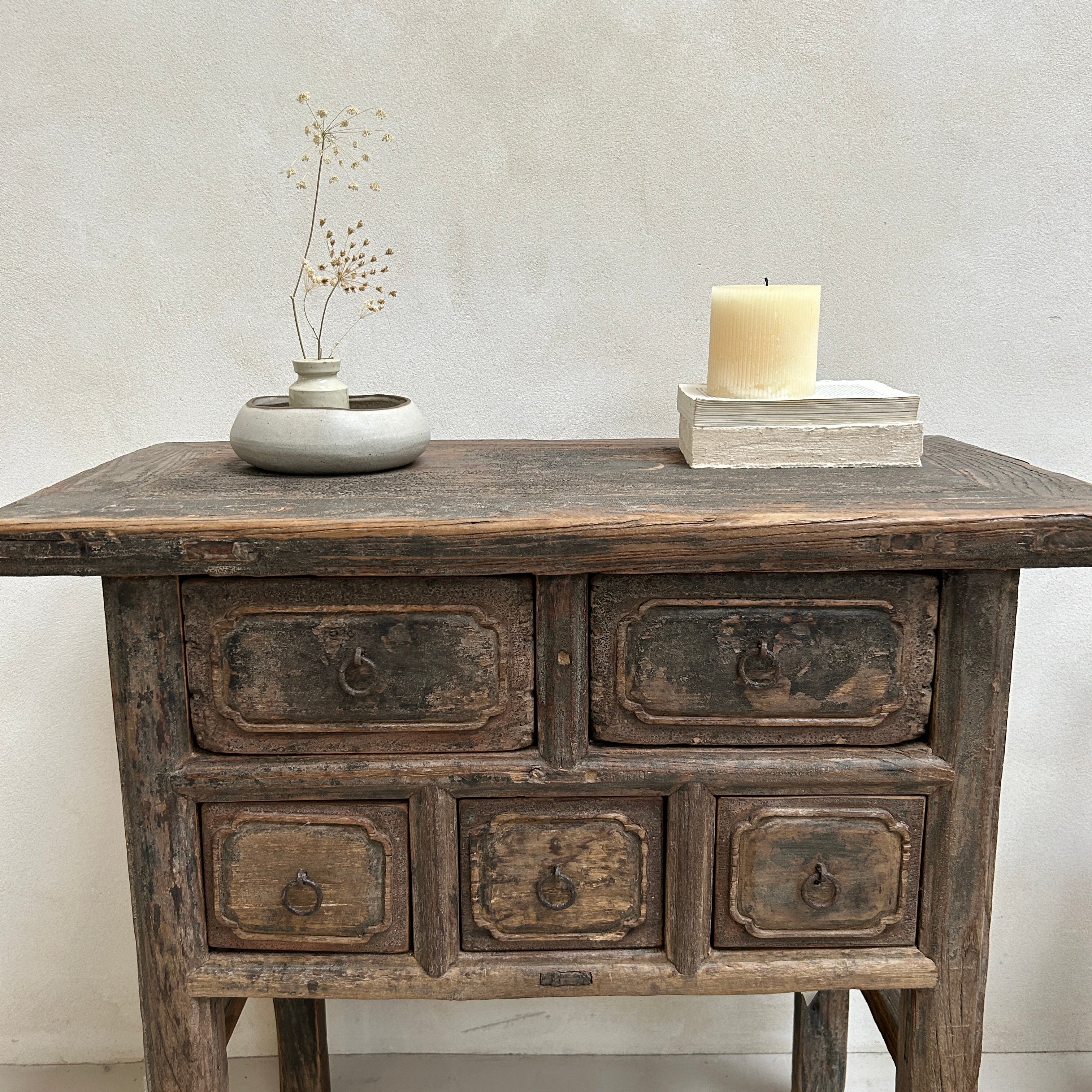 Small Antique Console Table | Charbury - Image 3