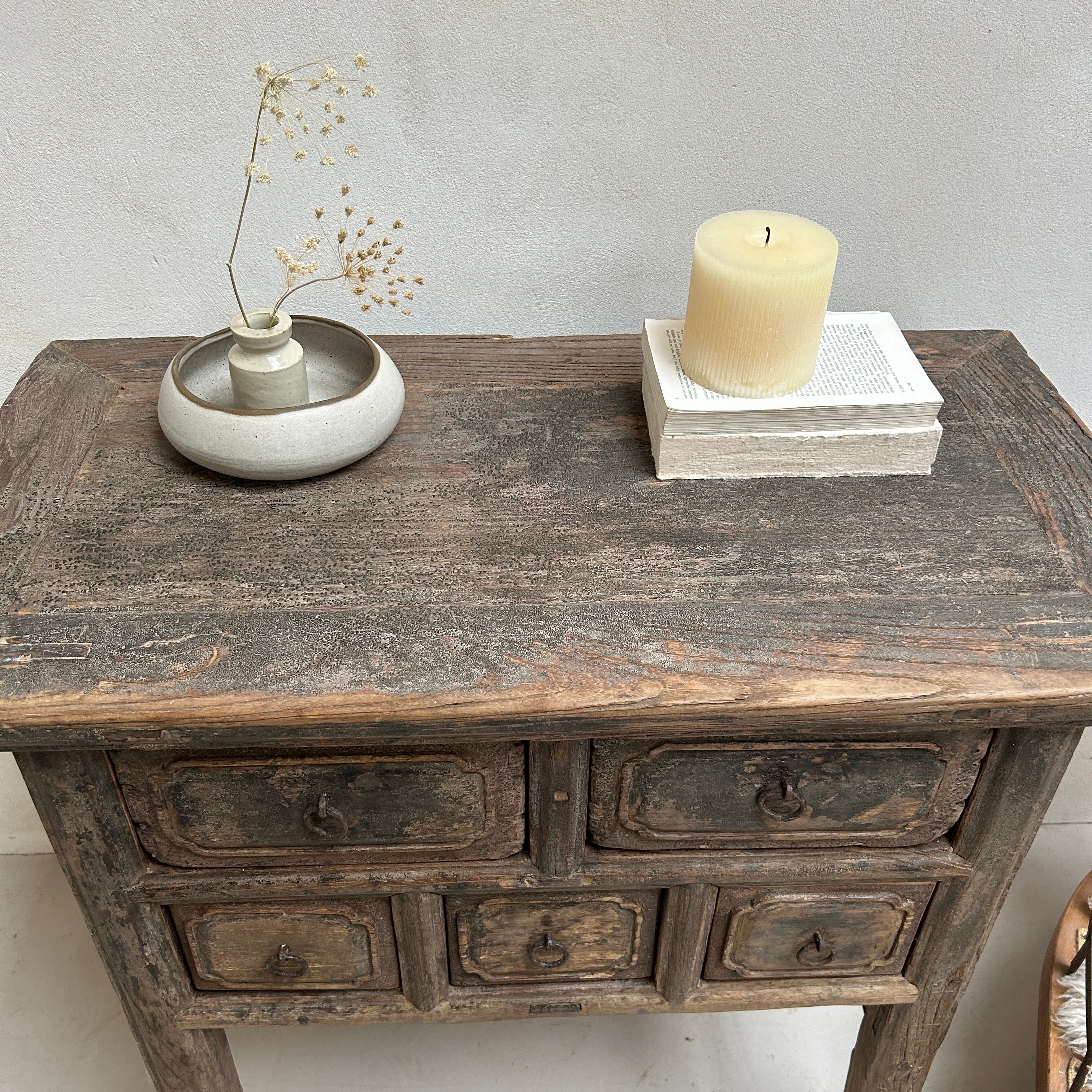 Small Antique Console Table | Charbury - Image 6