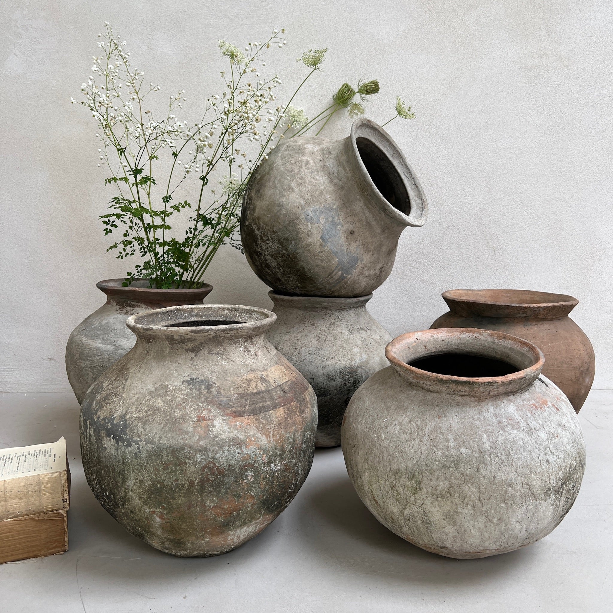 Extra Small Antique Java Pots - Image 3