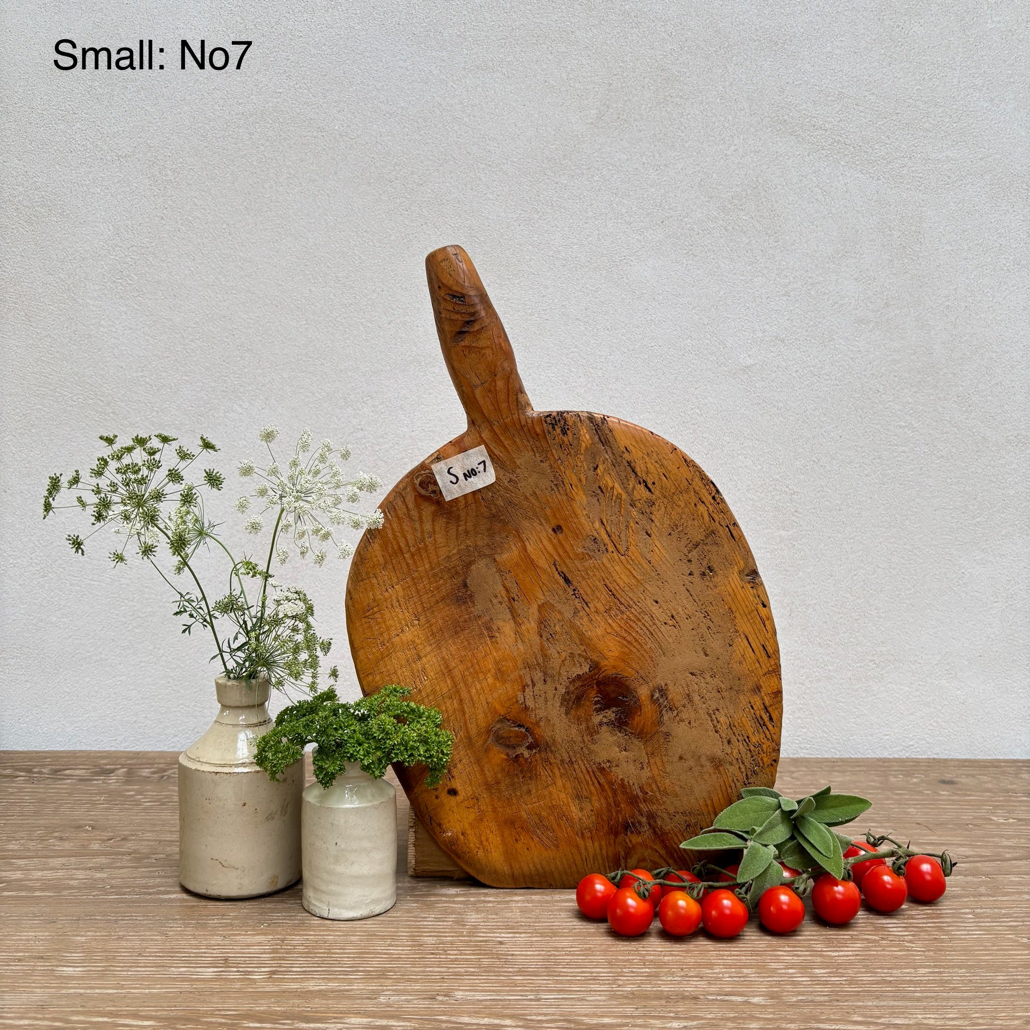 Small Antique Rustic Breadboard (Select from photo) - Image 12