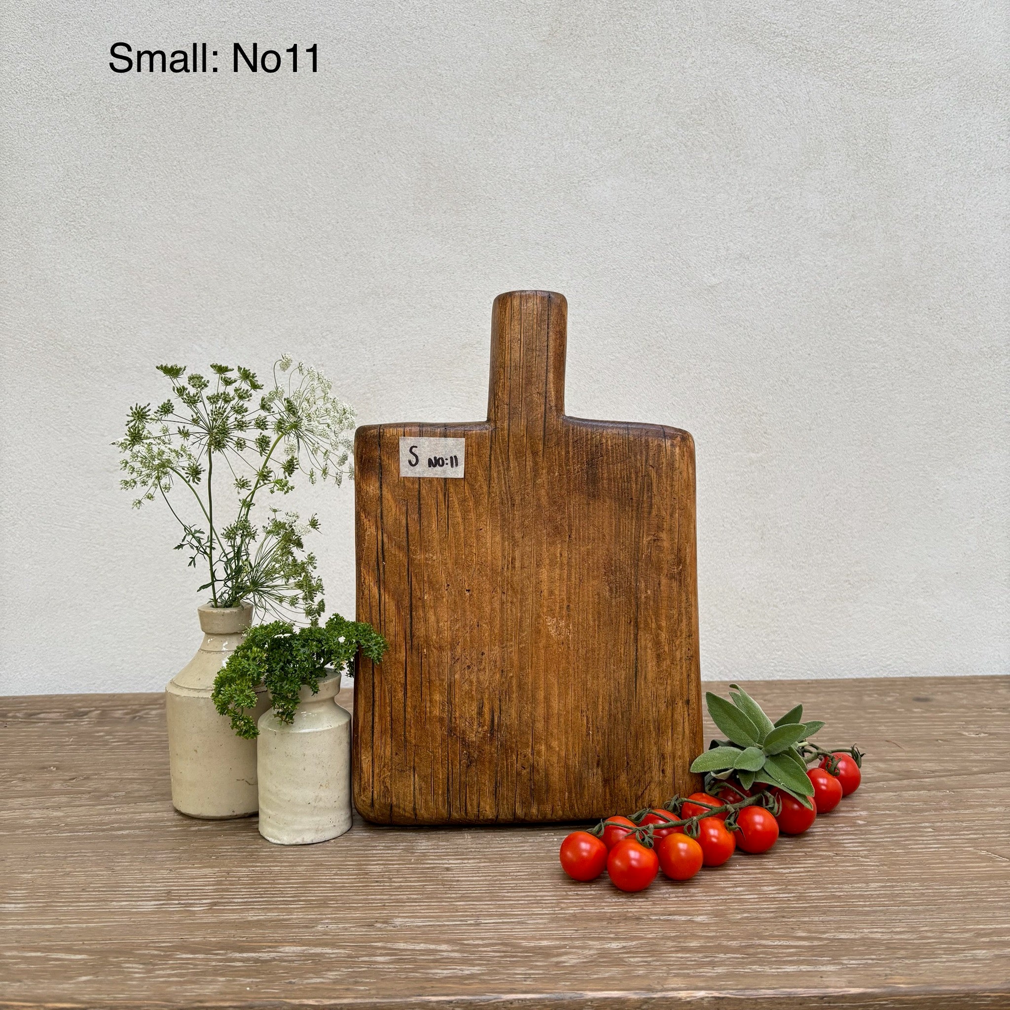 Small Antique Rustic Breadboard (Select from photo) - Image 16