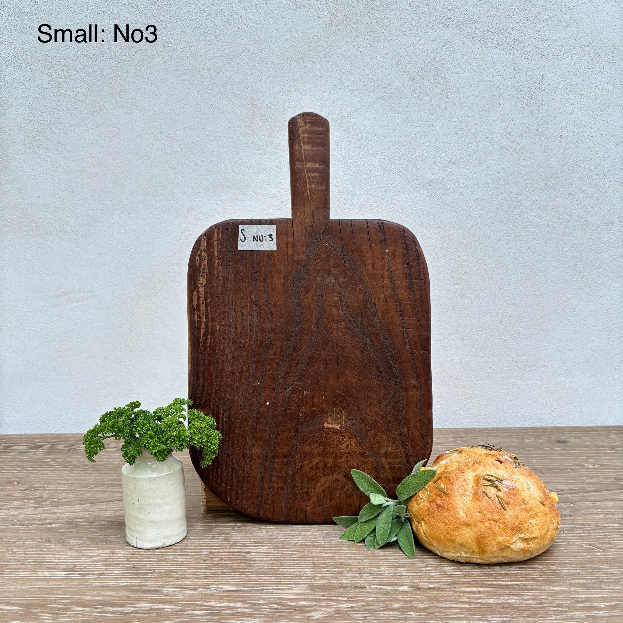 Small Antique Rustic Breadboard (Select from photo) - Image 7