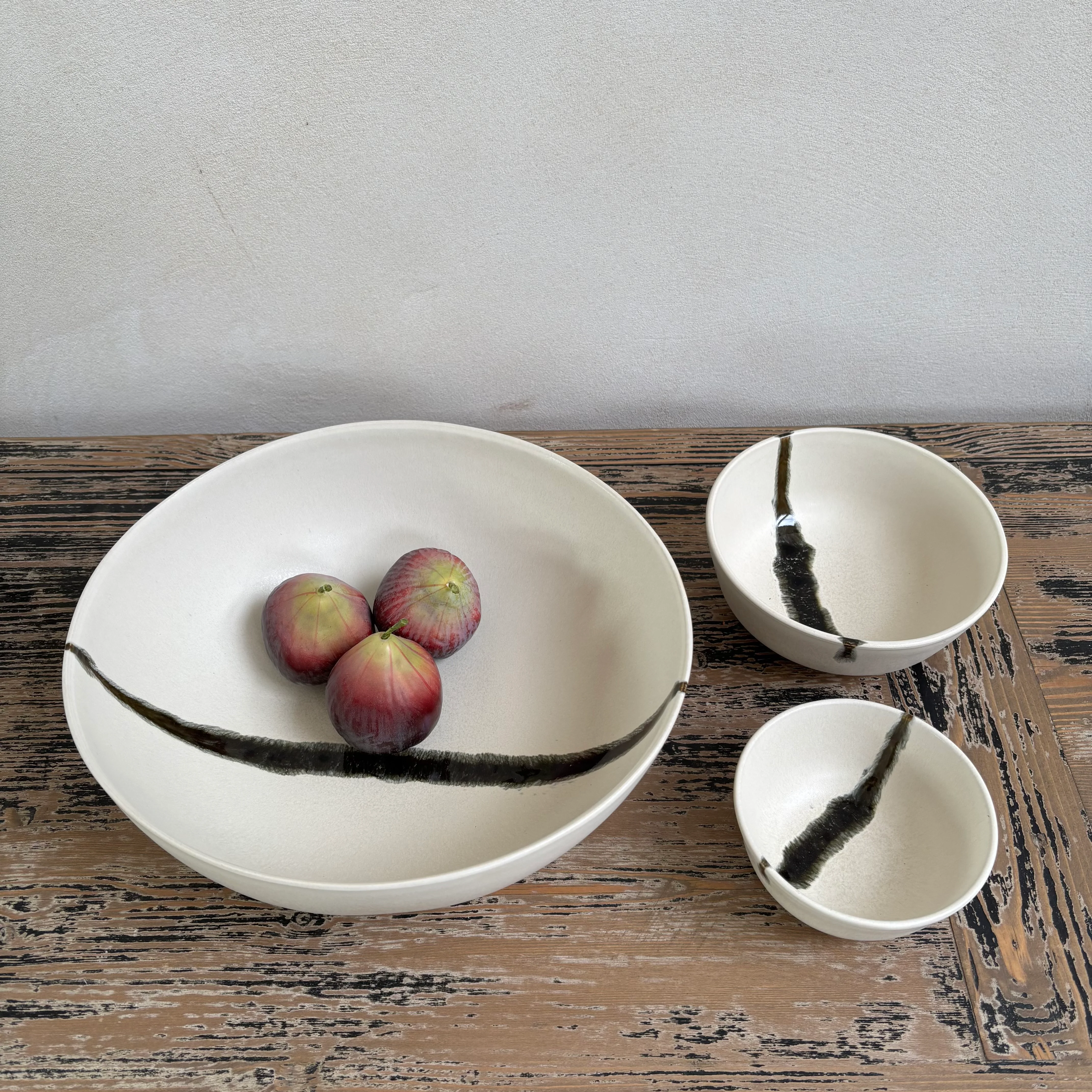 Small Artisan Serving Bowl | Wabi Sabi - Image 5