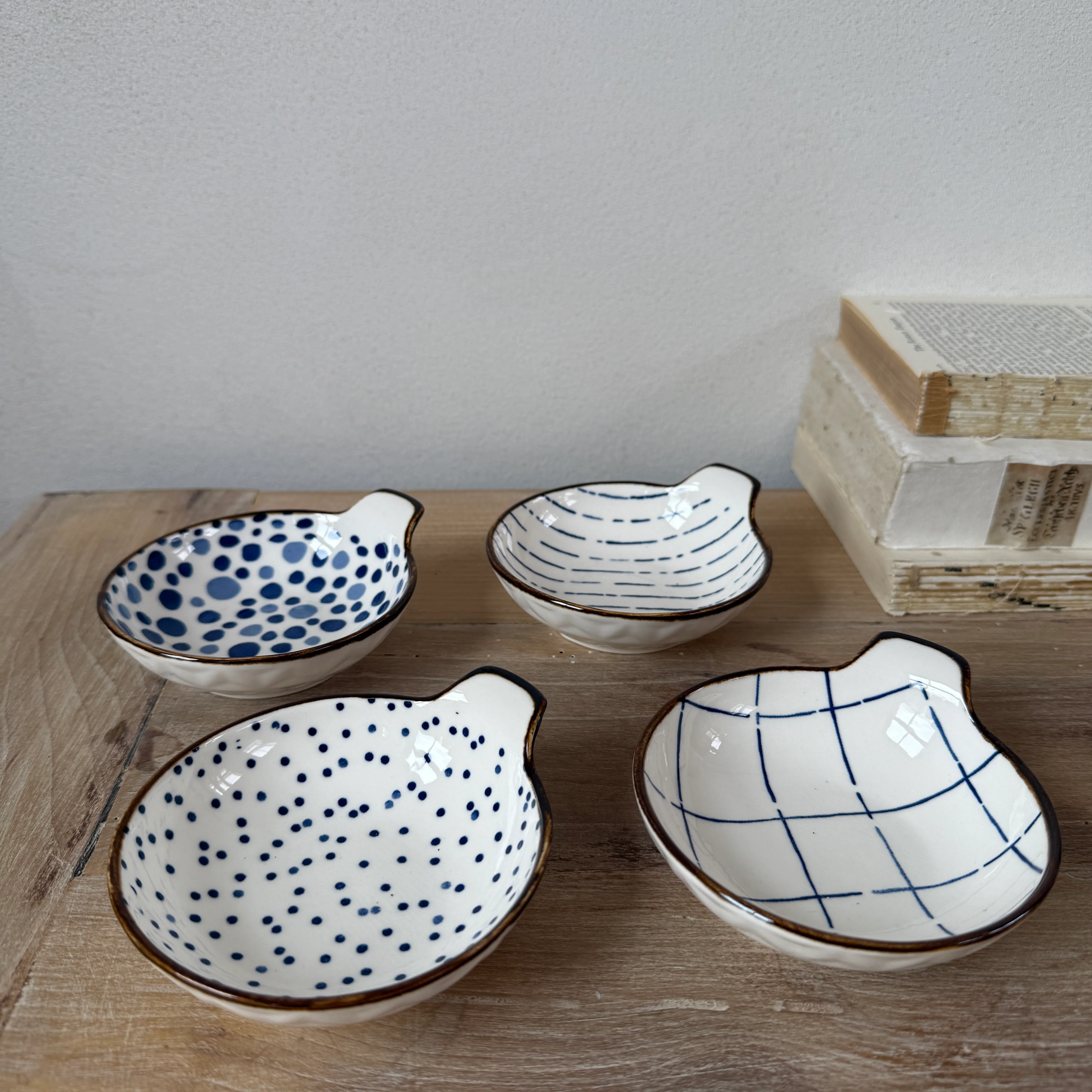 Small Ceramic Patterned Appetiser Dish