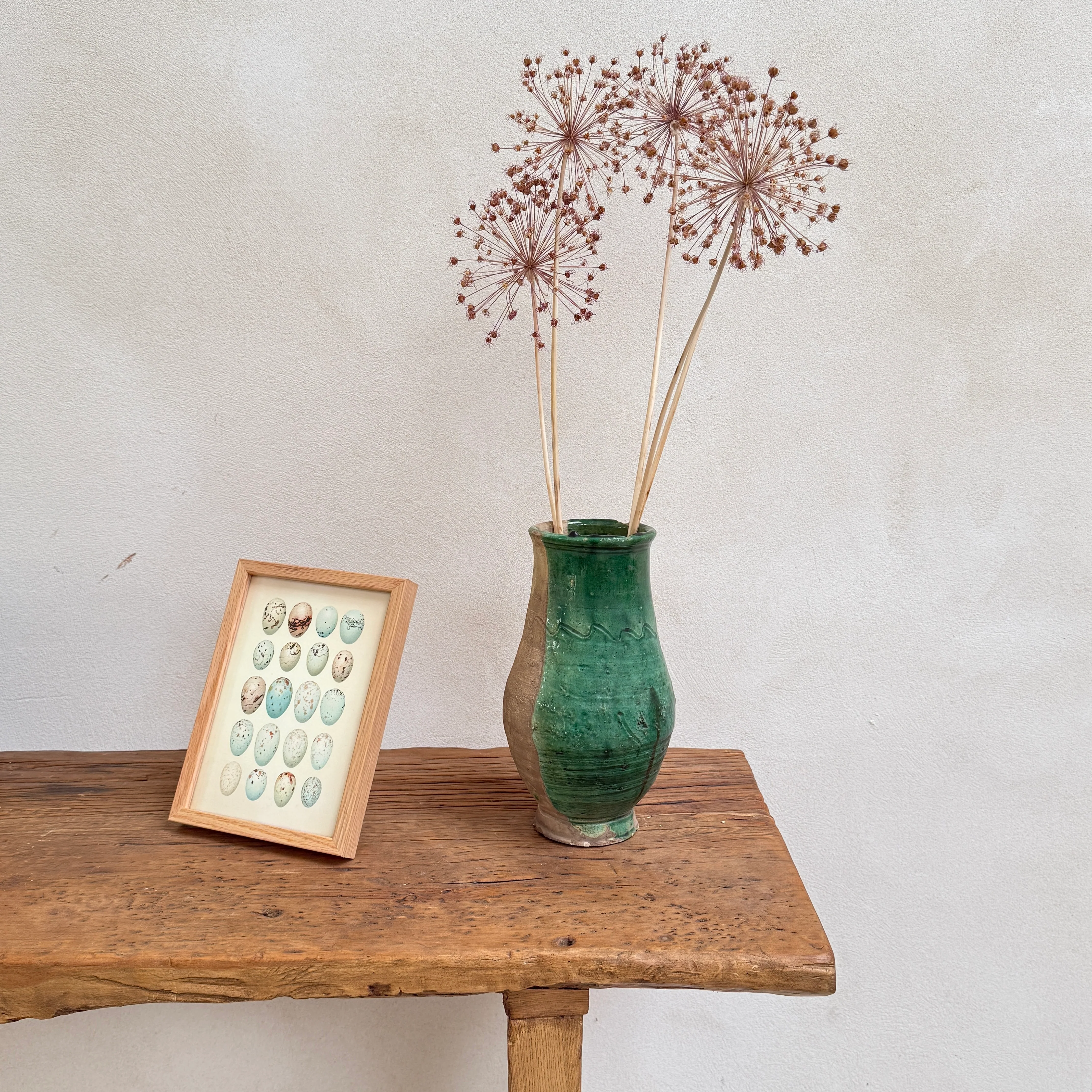 Small Oak Framed Egg Prints - Image 11