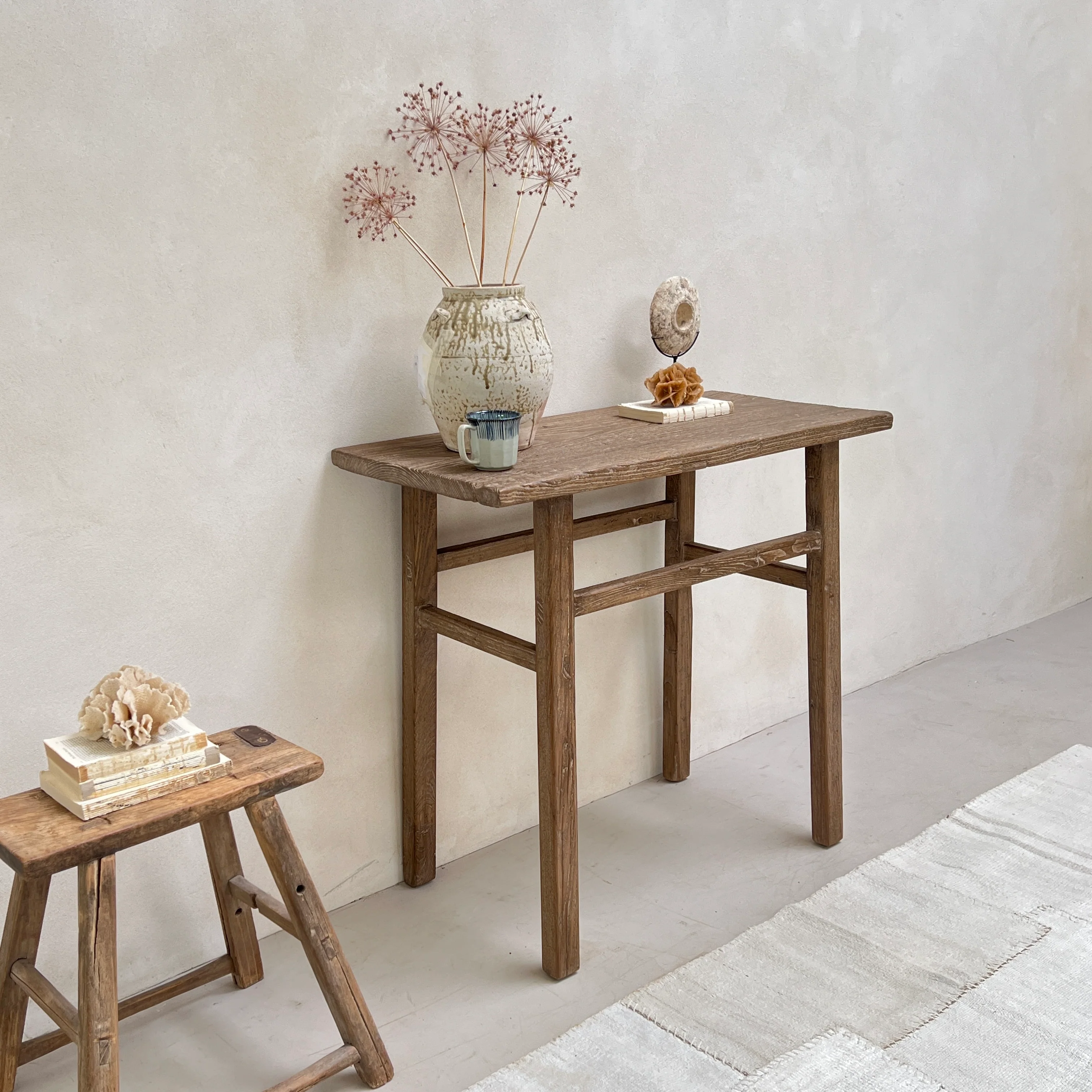 Small Reclaimed Console table Etta - Image 3