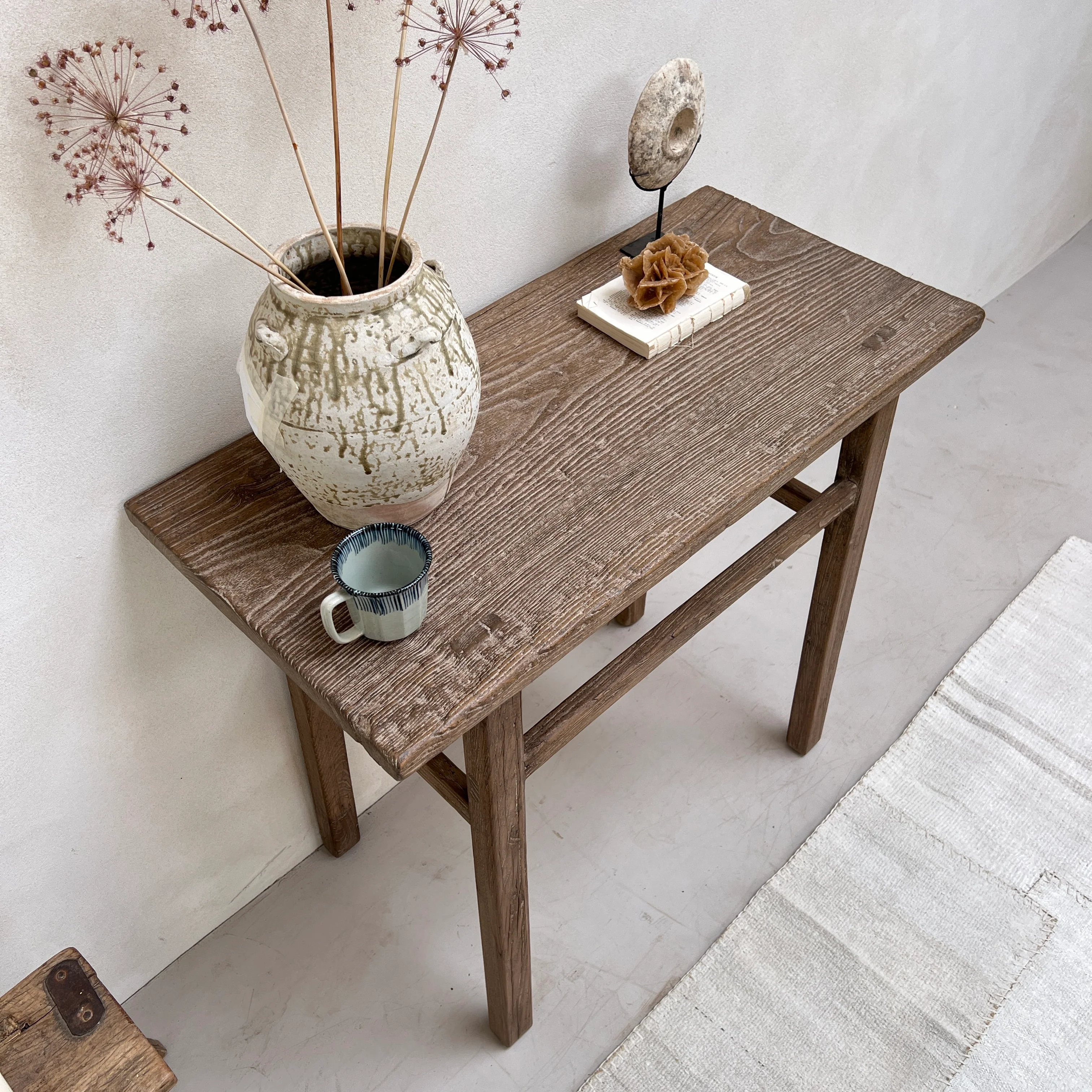 Small Reclaimed Console table Etta - Image 5
