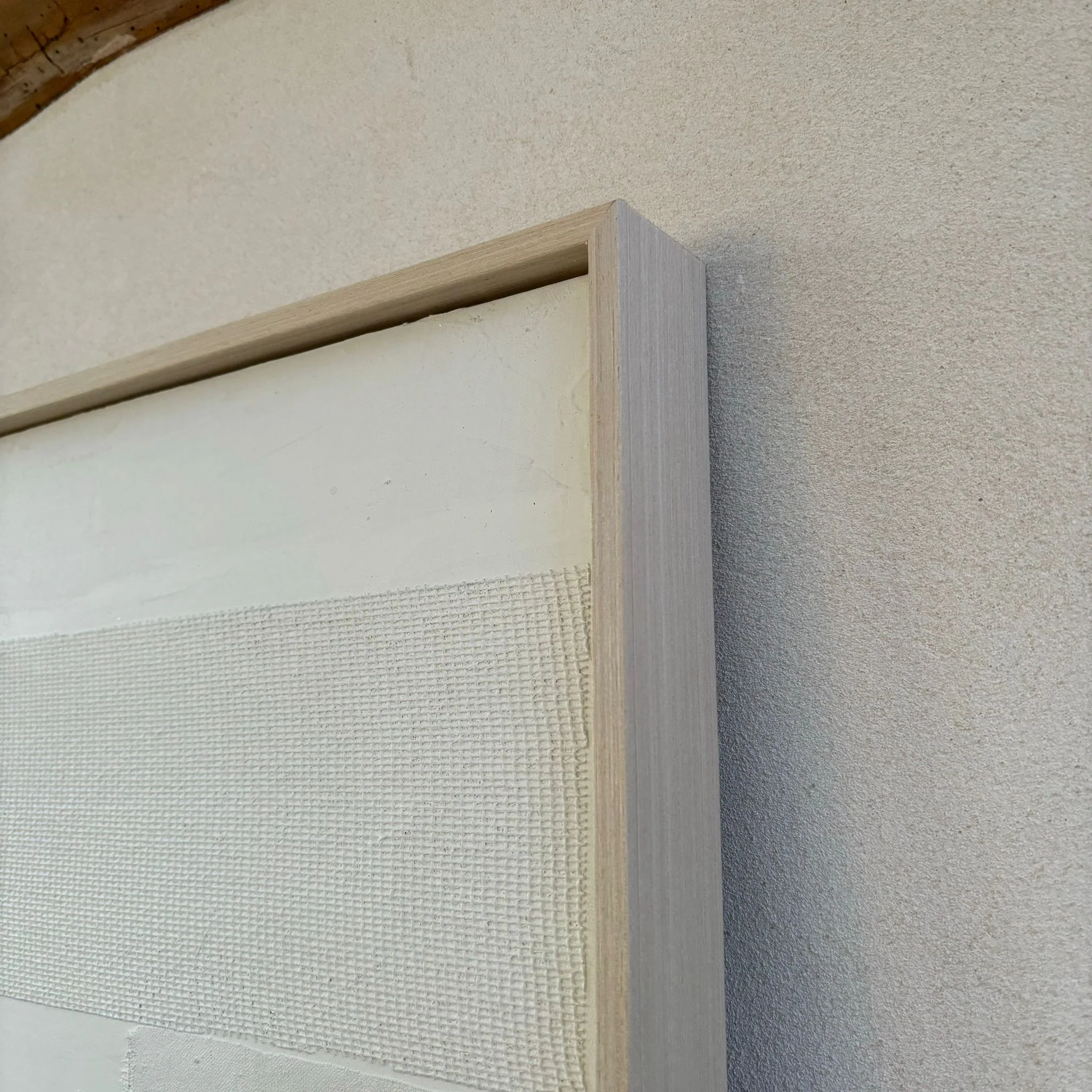 Square Neutral Abstract Artwork - Image 4