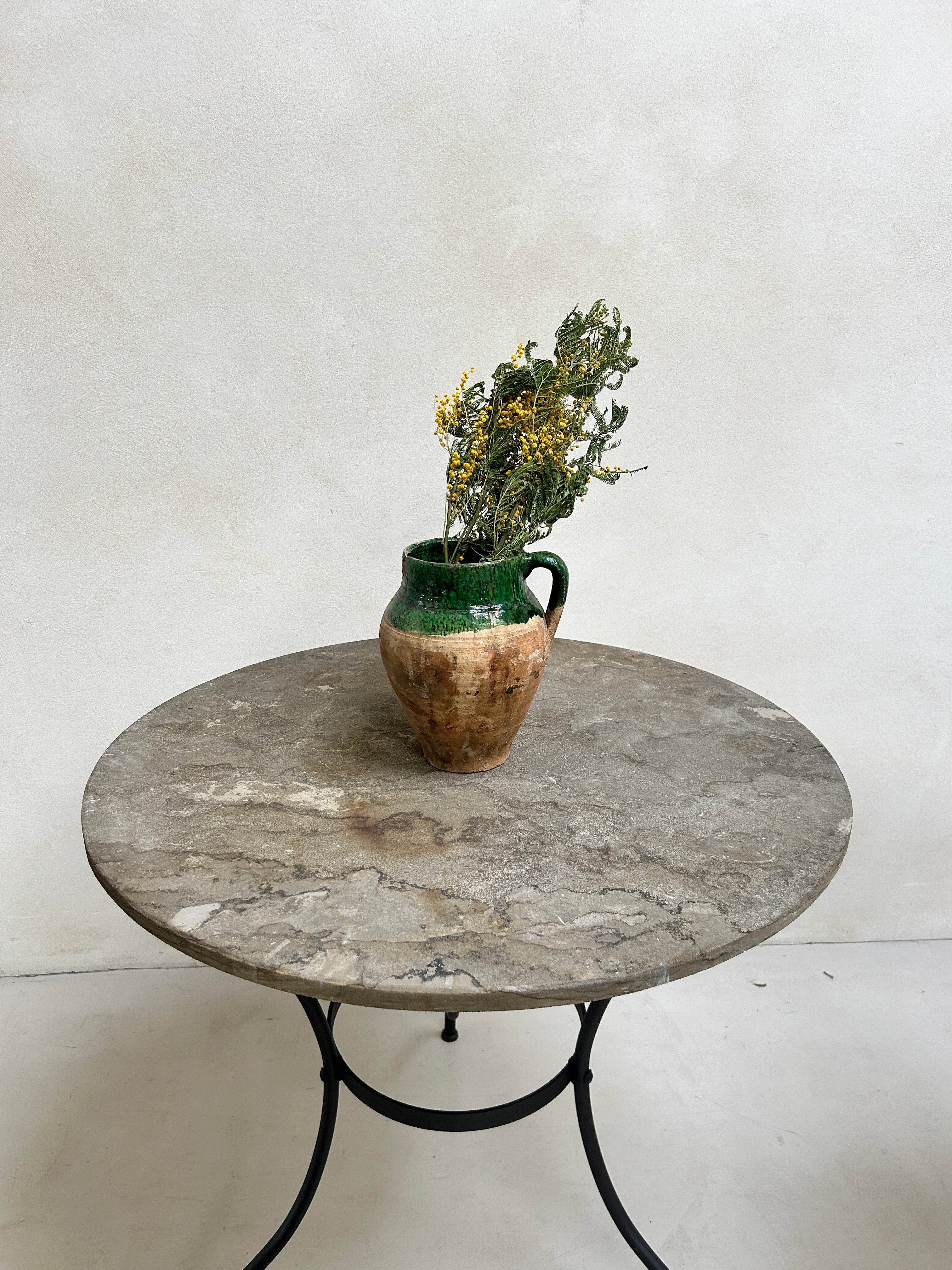 Stone top garden bistro round table - Image 5