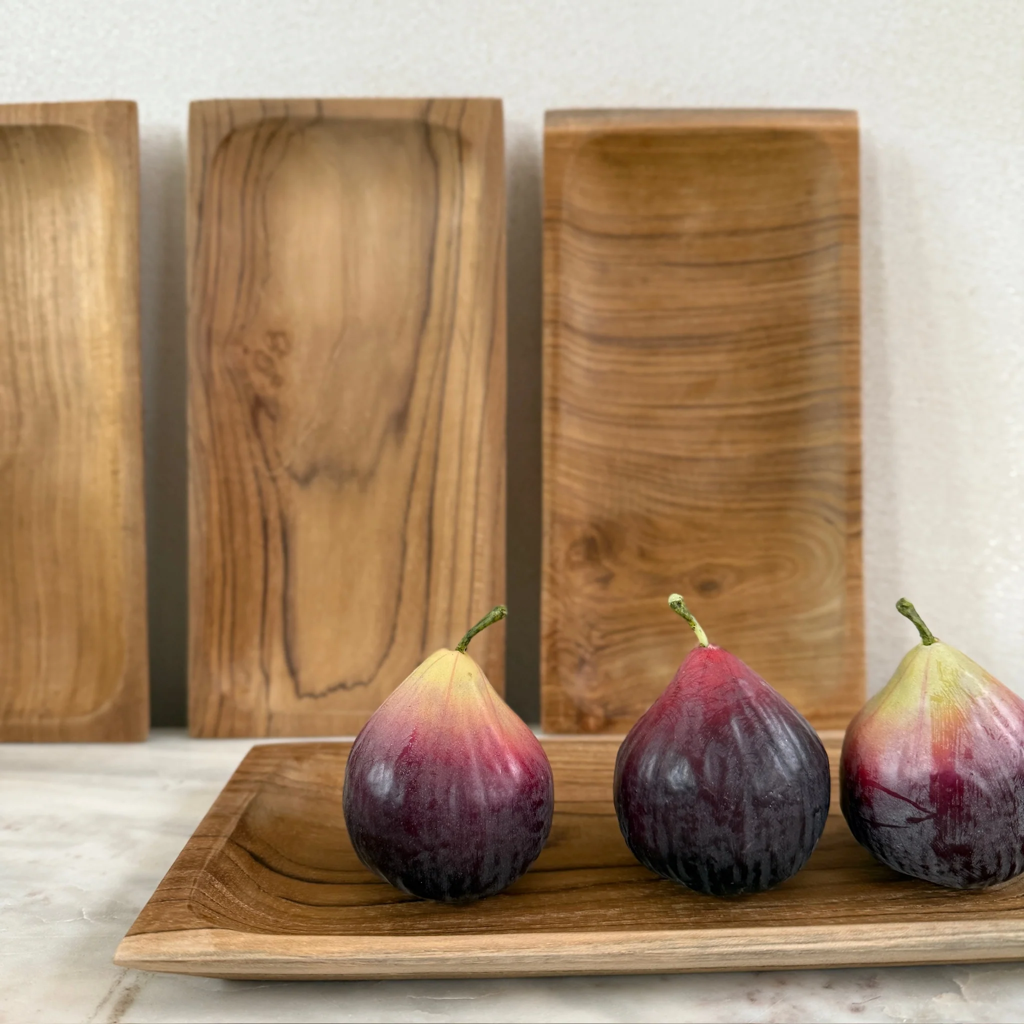 Teak Wood Rectangular Tray - Image 4