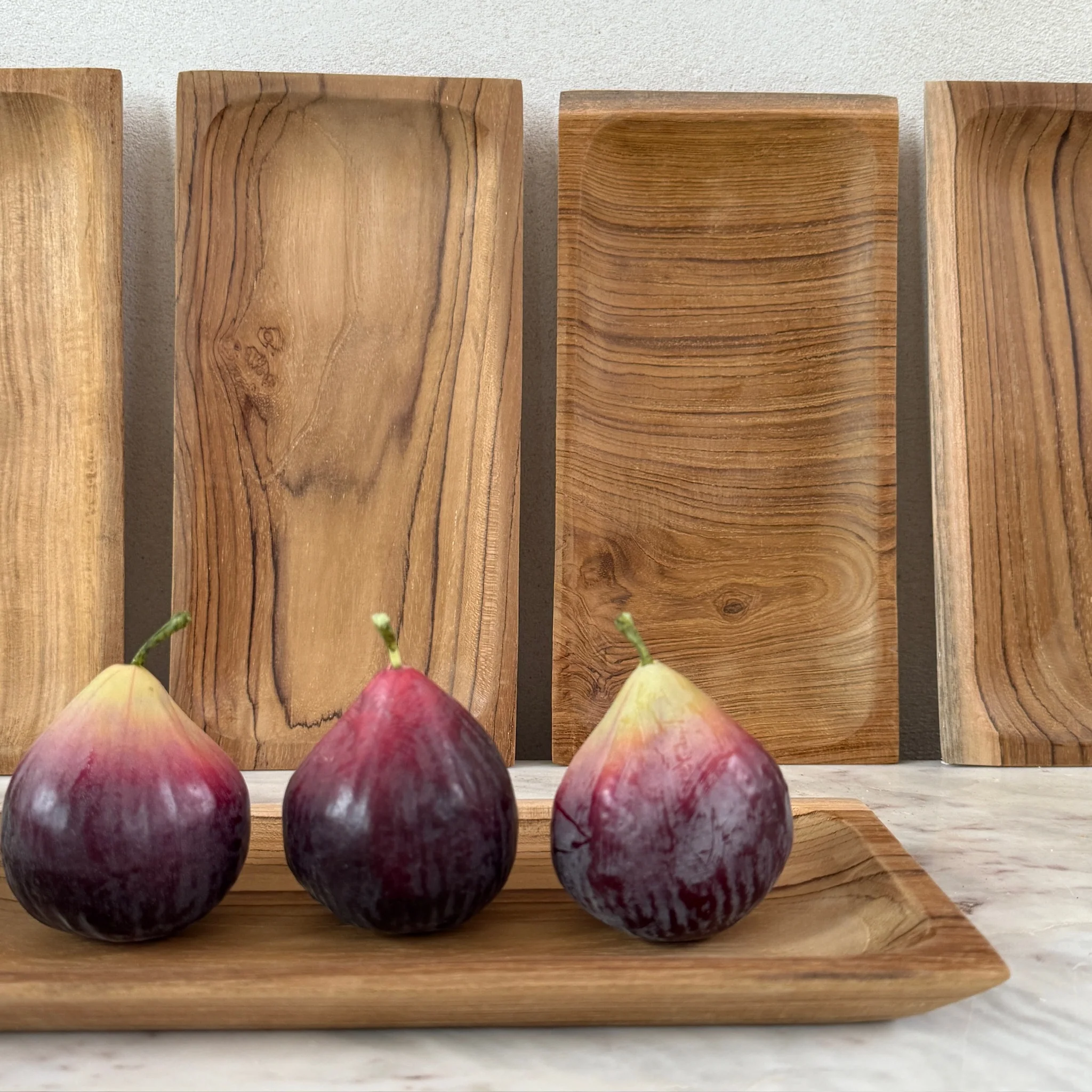 Teak Wood Rectangular Tray - Image 6