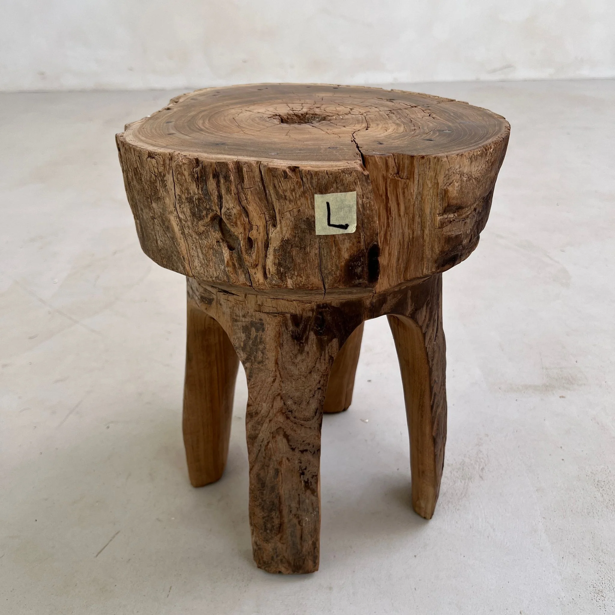 Tree Trunk Stool Side Table - Image 13