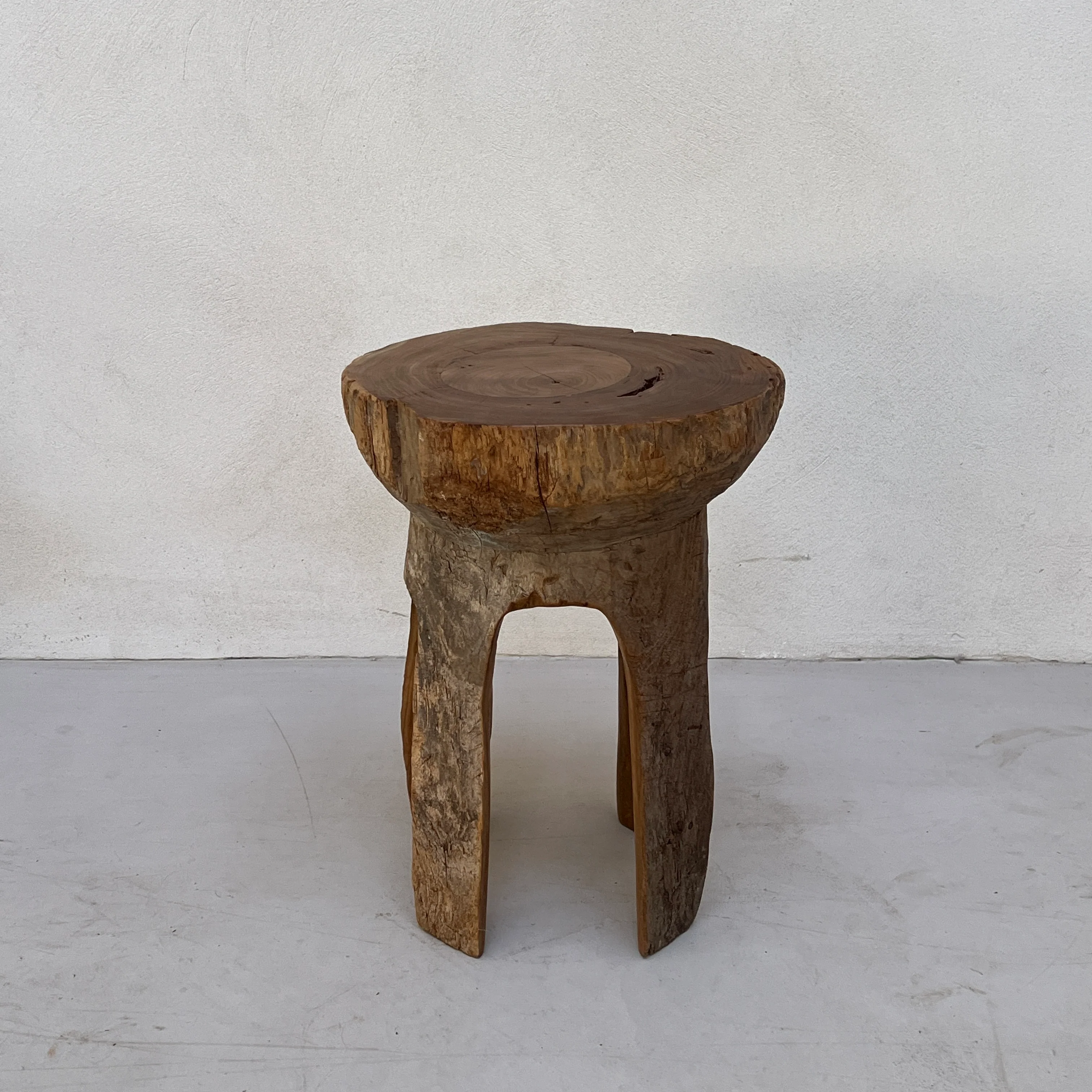Tree Trunk Stool Side Table - Image 5