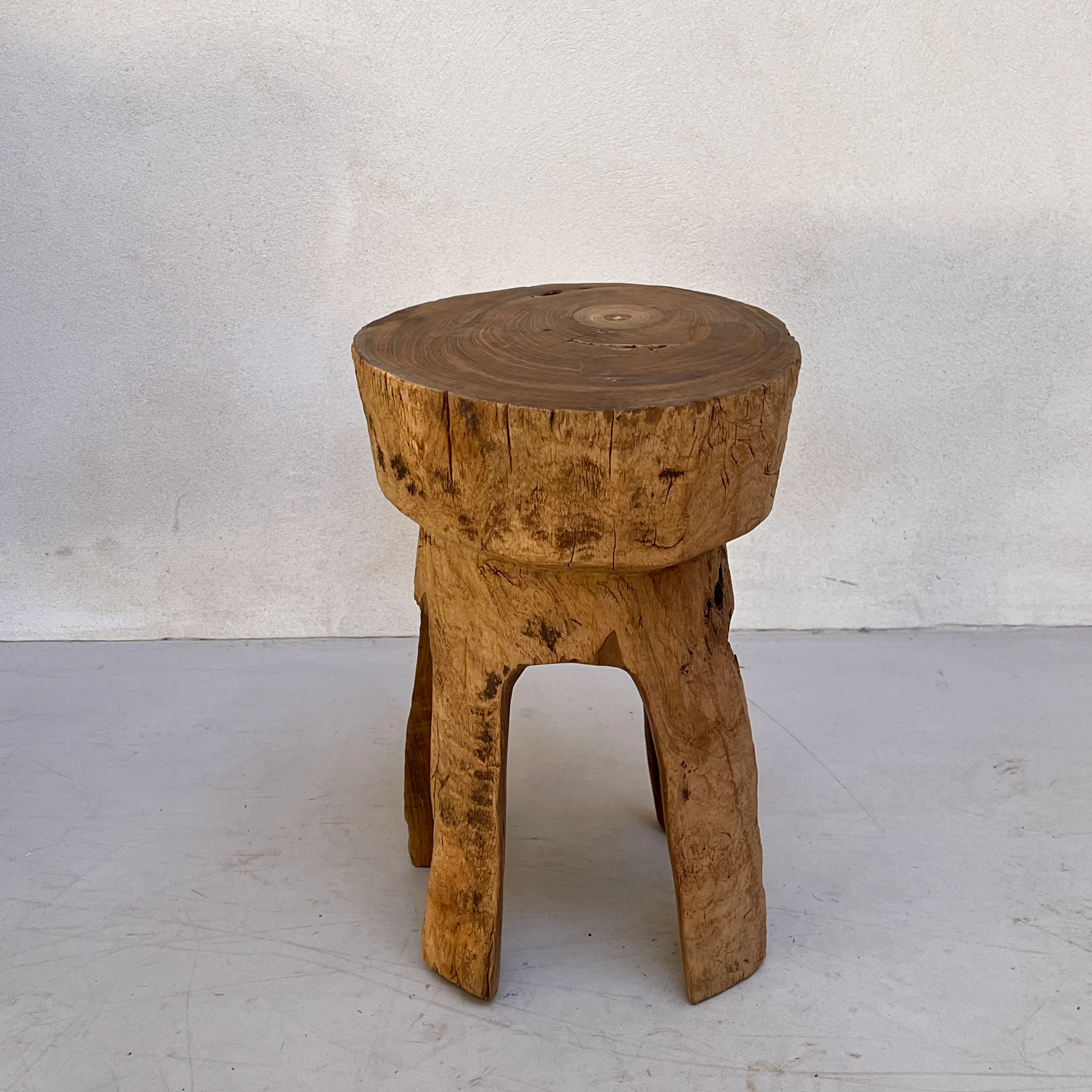 Tree Trunk Stool Side Table - Image 6